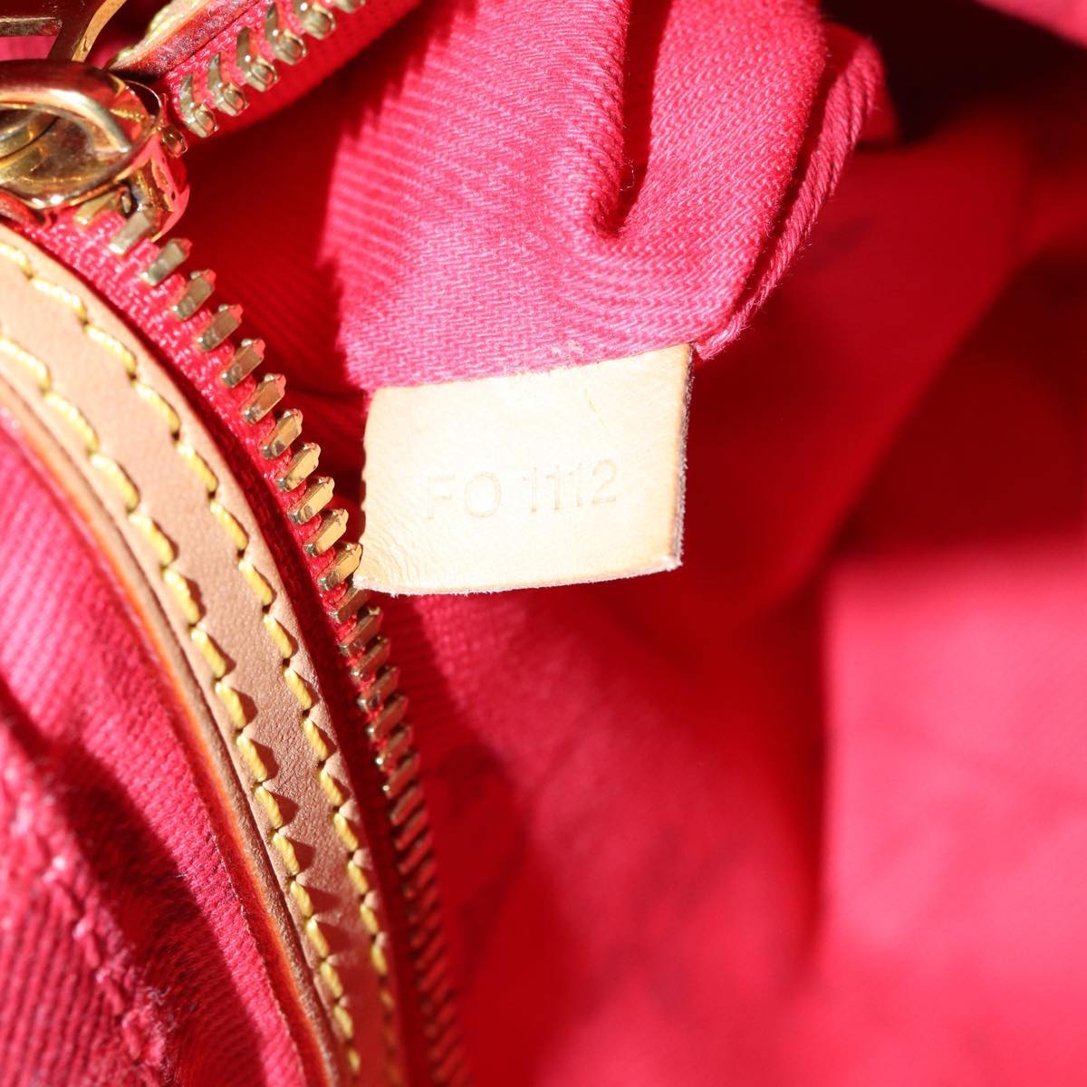 LOUIS VUITTON Plan Soleil Cabas PM Tote Bag Rouge Grunadine M94146 LV 72071