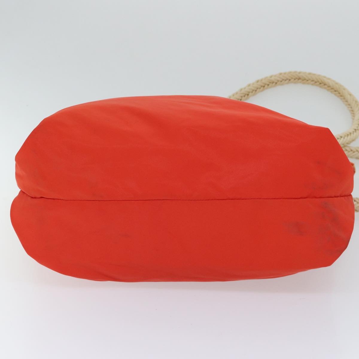 FENDI Shoulder Bag Nylon Orange 72073