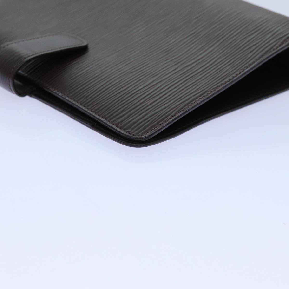 LOUIS VUITTON Epi Agenda MM Day Planner Cover Mocha R2004D LV 72081