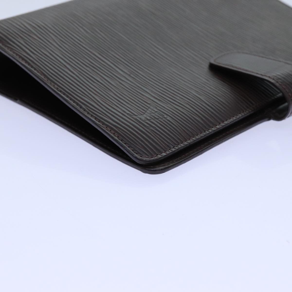 LOUIS VUITTON Epi Agenda MM Day Planner Cover Mocha R2004D LV 72081