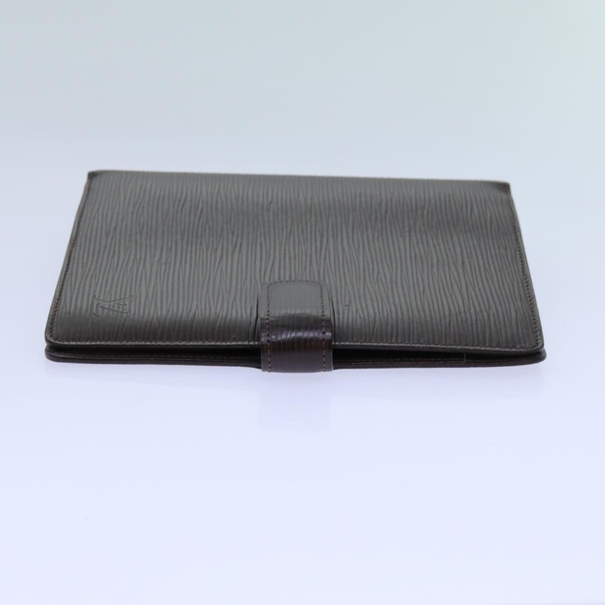 LOUIS VUITTON Epi Agenda MM Day Planner Cover Mocha R2004D LV 72081