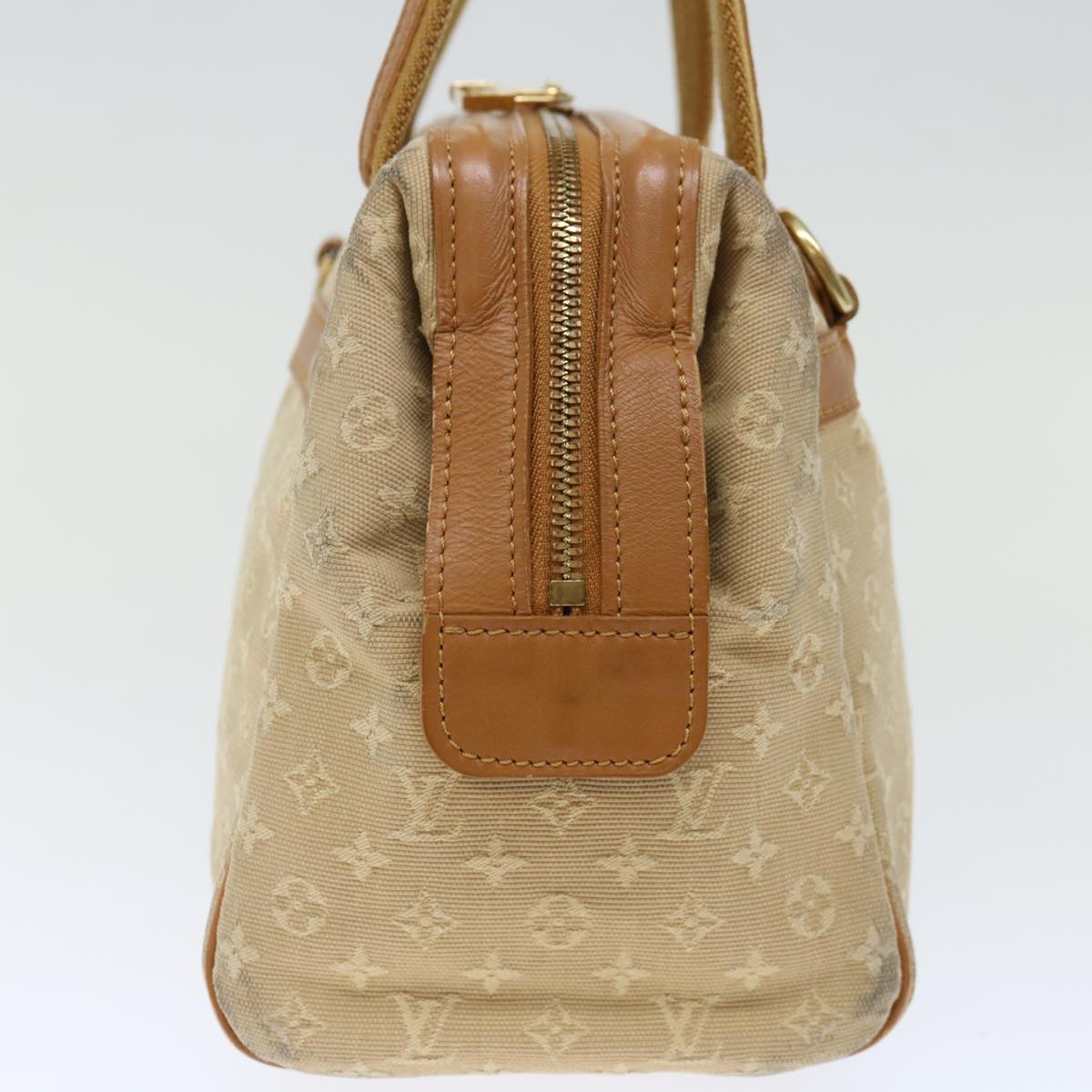 LOUIS VUITTON Monogram Mini Josephine PM Hand Bag Beige M92416 LV 72083
