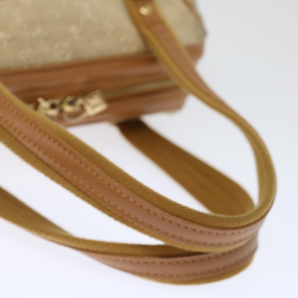 LOUIS VUITTON Monogram Mini Josephine PM Hand Bag Beige M92416 LV 72083
