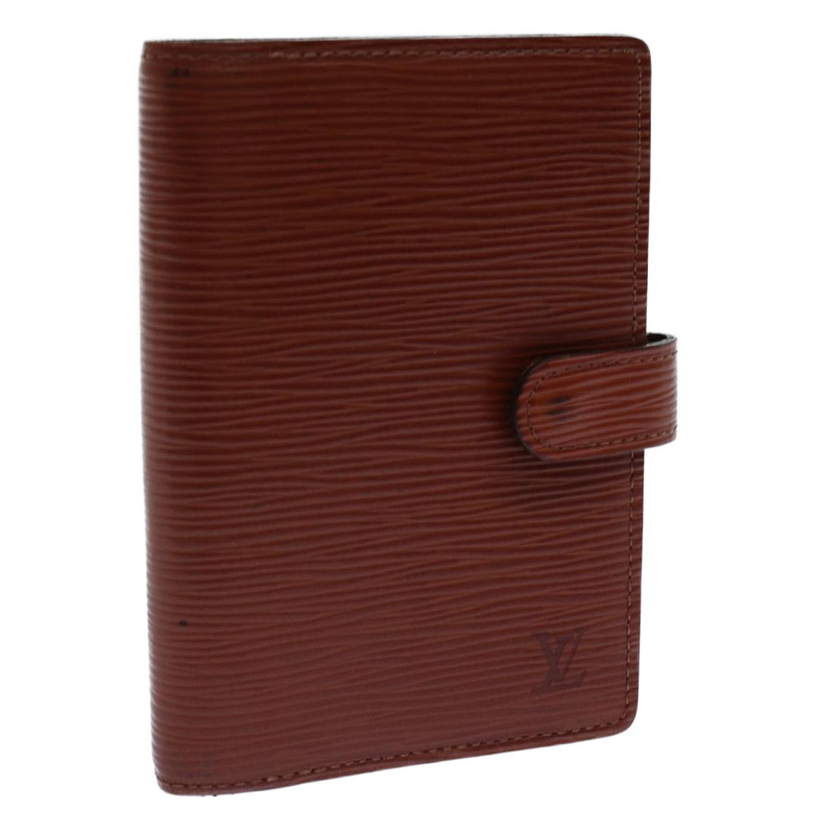 LOUIS VUITTON Epi Agenda PM Day Planner Cover Brown R20053 LV 72084