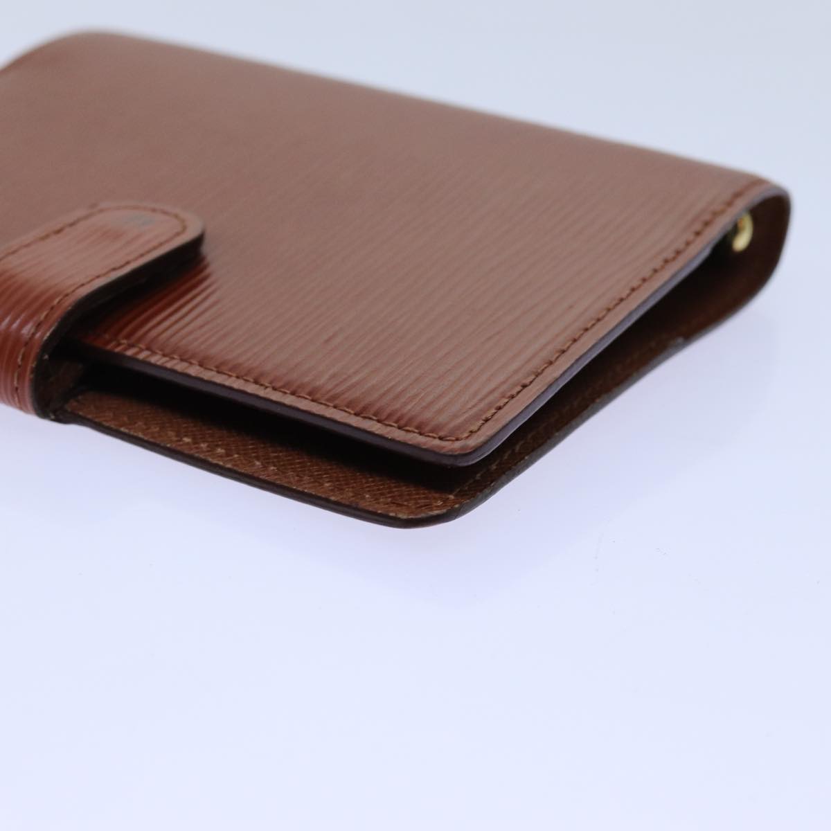 LOUIS VUITTON Epi Agenda PM Day Planner Cover Brown R20053 LV 72084