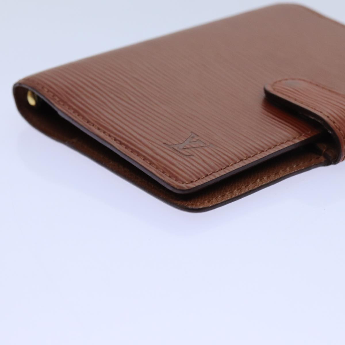 LOUIS VUITTON Epi Agenda PM Day Planner Cover Brown R20053 LV 72084