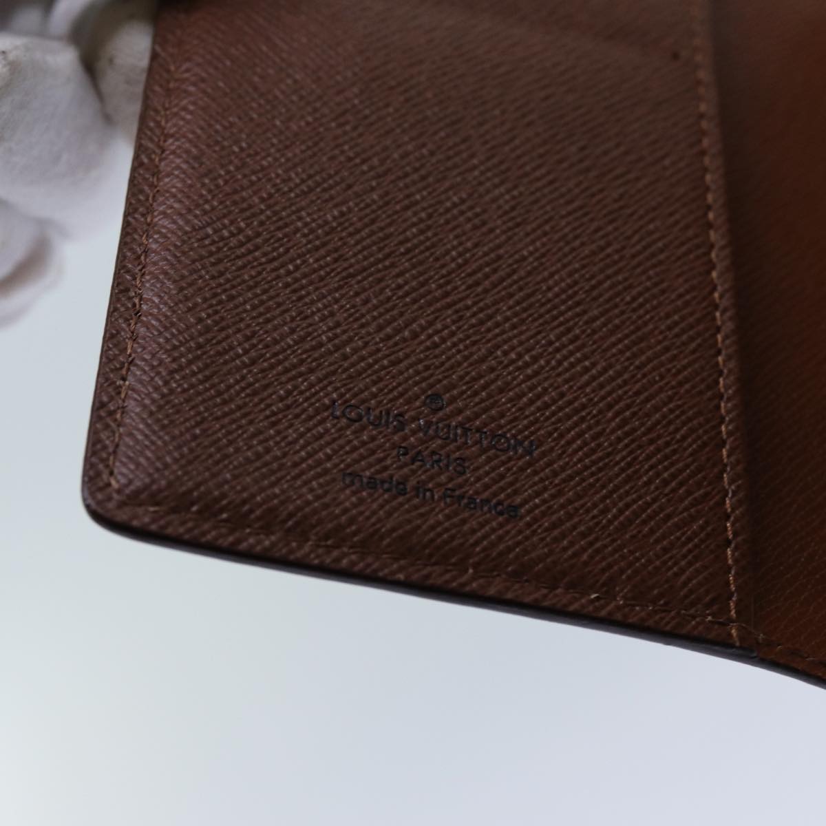 LOUIS VUITTON Epi Agenda PM Day Planner Cover Brown R20053 LV 72084