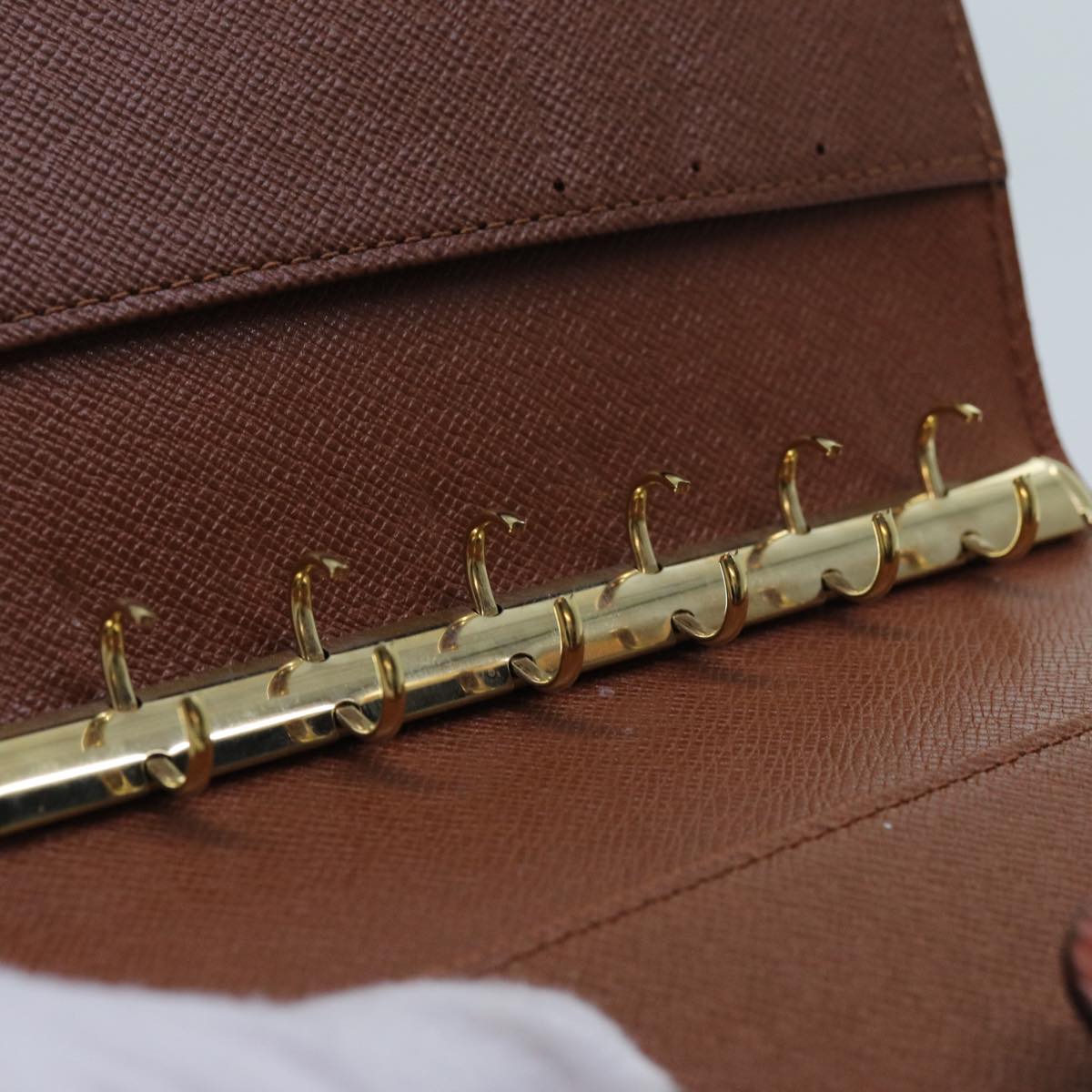 LOUIS VUITTON Epi Agenda PM Day Planner Cover Brown R20053 LV 72084