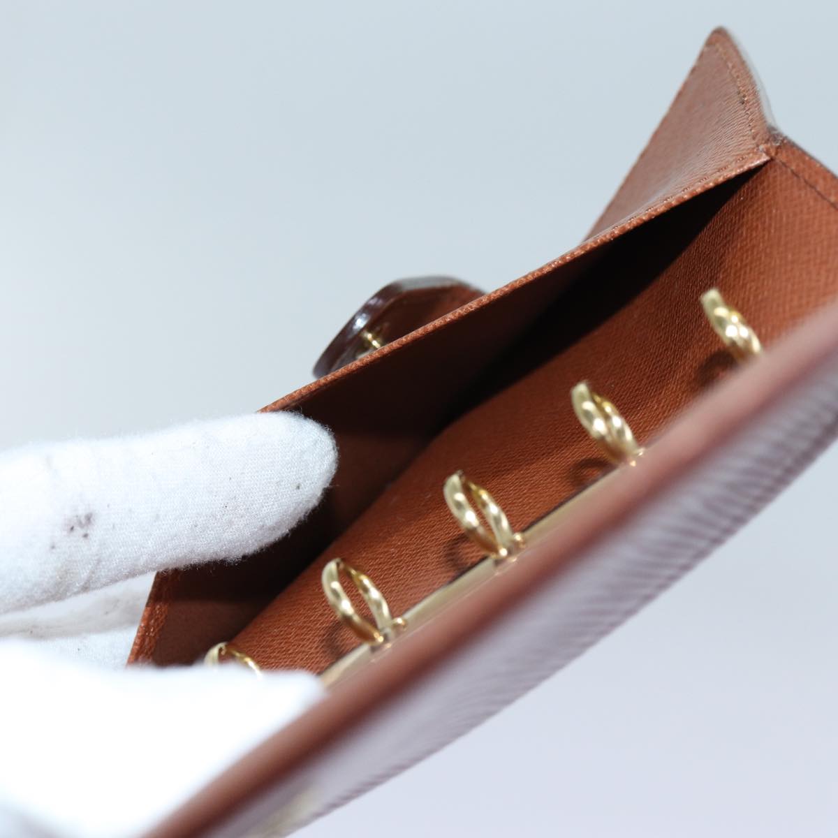 LOUIS VUITTON Epi Agenda PM Day Planner Cover Brown R20053 LV 72084