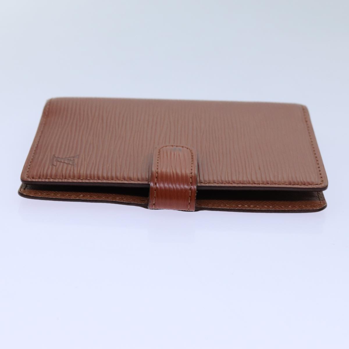 LOUIS VUITTON Epi Agenda PM Day Planner Cover Brown R20053 LV 72084
