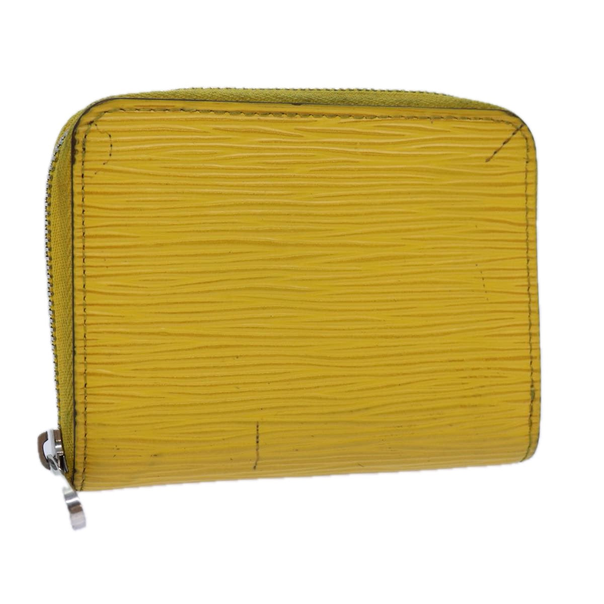LOUIS VUITTON Epi Zippy Coin Purse Coin Purse Yellow M81227 LV 72097