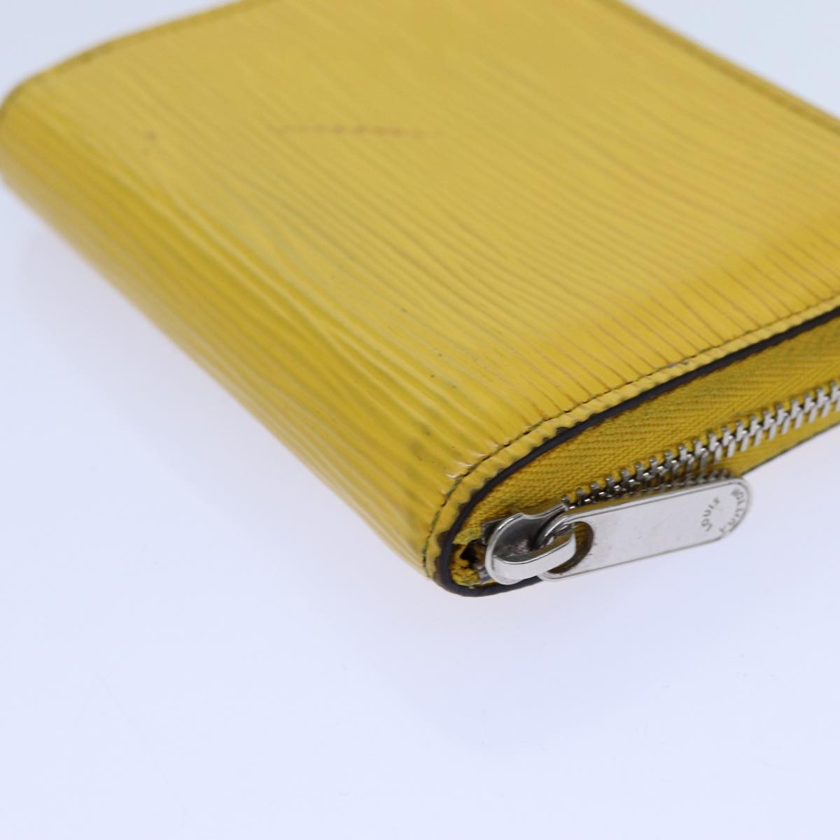 LOUIS VUITTON Epi Zippy Coin Purse Coin Purse Yellow M81227 LV 72097