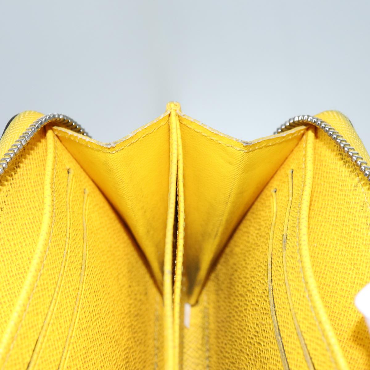 LOUIS VUITTON Epi Zippy Coin Purse Coin Purse Yellow M81227 LV 72097