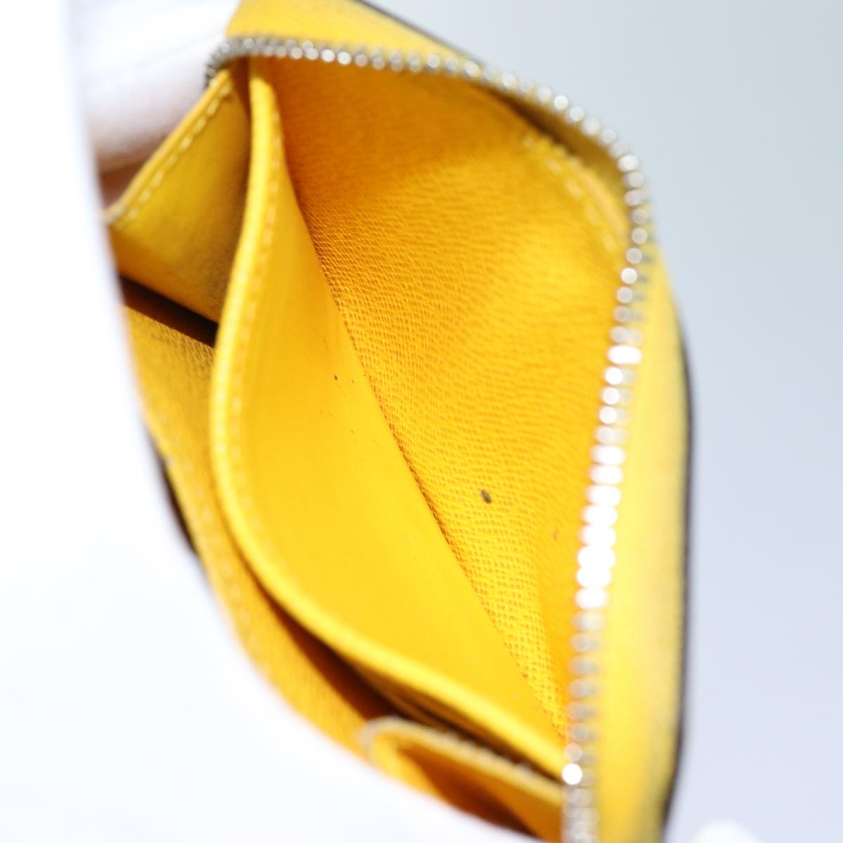 LOUIS VUITTON Epi Zippy Coin Purse Coin Purse Yellow M81227 LV 72097