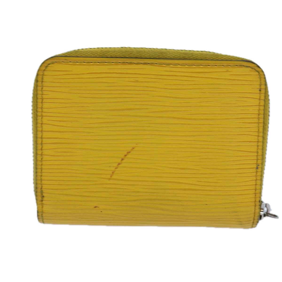 LOUIS VUITTON Epi Zippy Coin Purse Coin Purse Yellow M81227 LV 72097