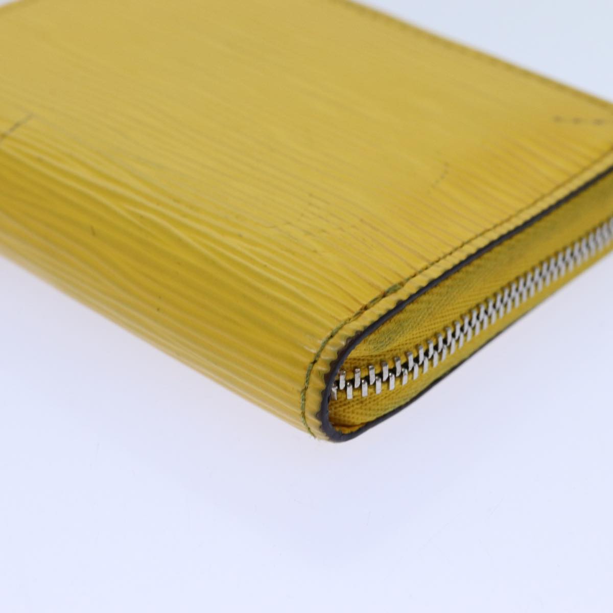 LOUIS VUITTON Epi Zippy Coin Purse Coin Purse Yellow M81227 LV 72097