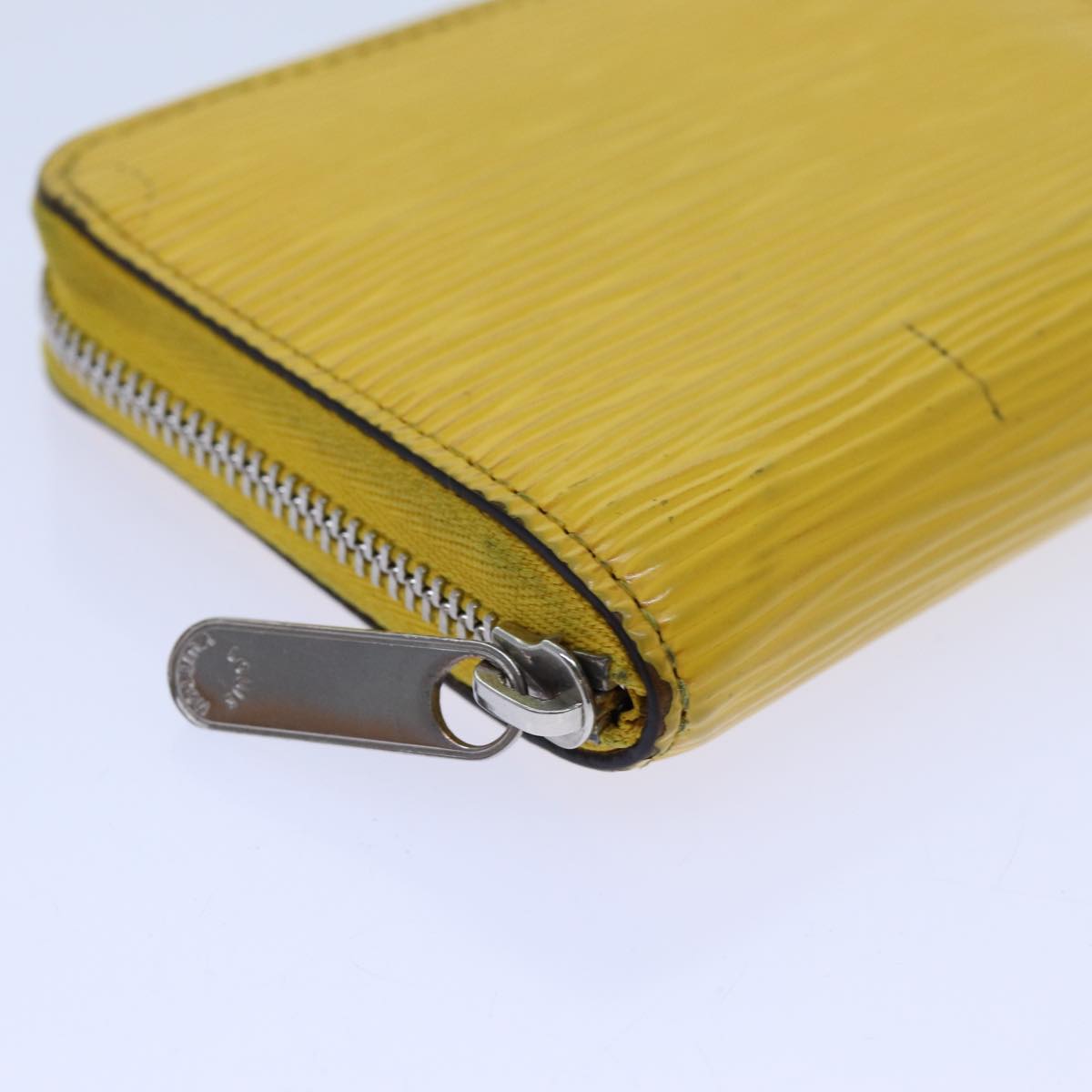 LOUIS VUITTON Epi Zippy Coin Purse Coin Purse Yellow M81227 LV 72097