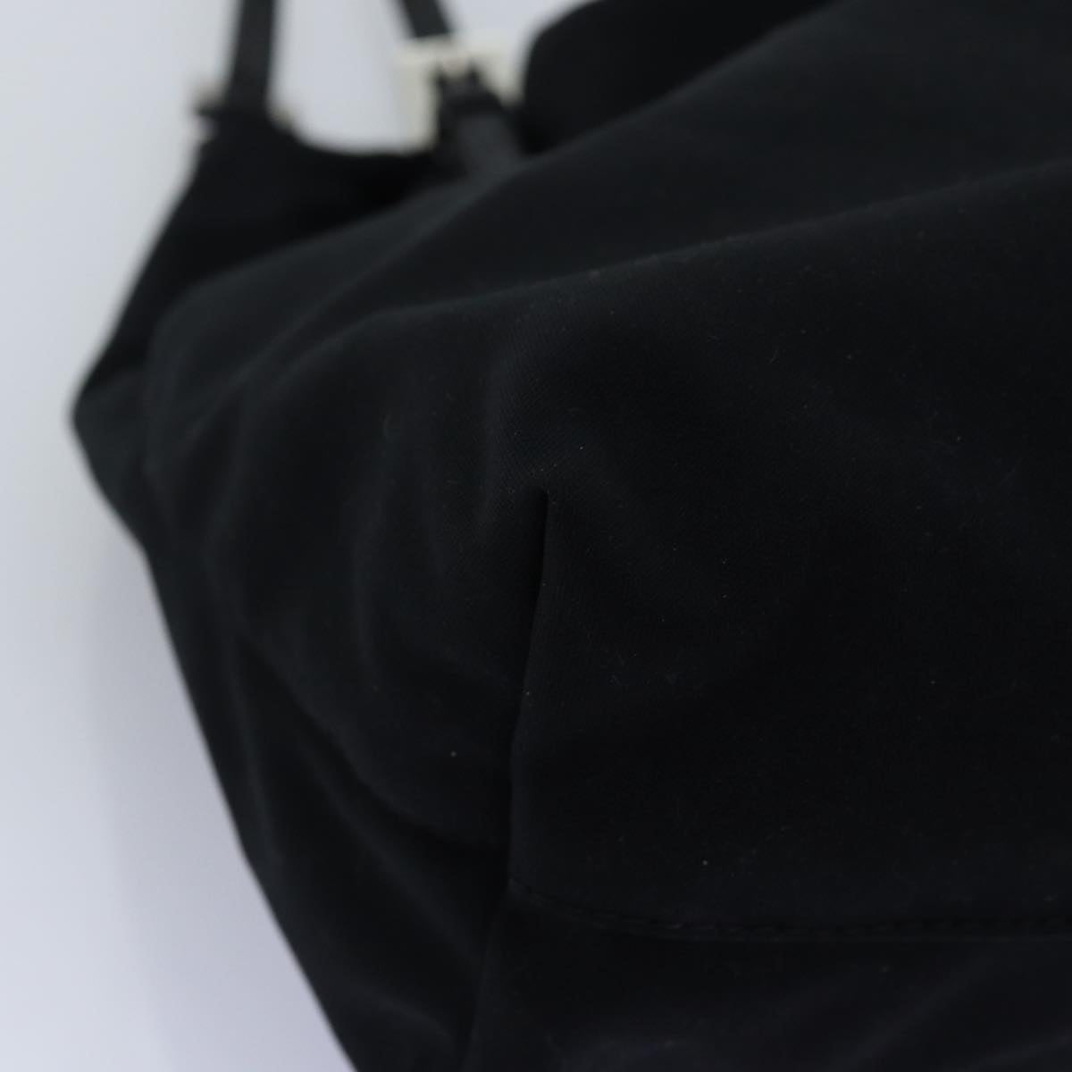 FENDI Shoulder Bag Nylon Black 72108