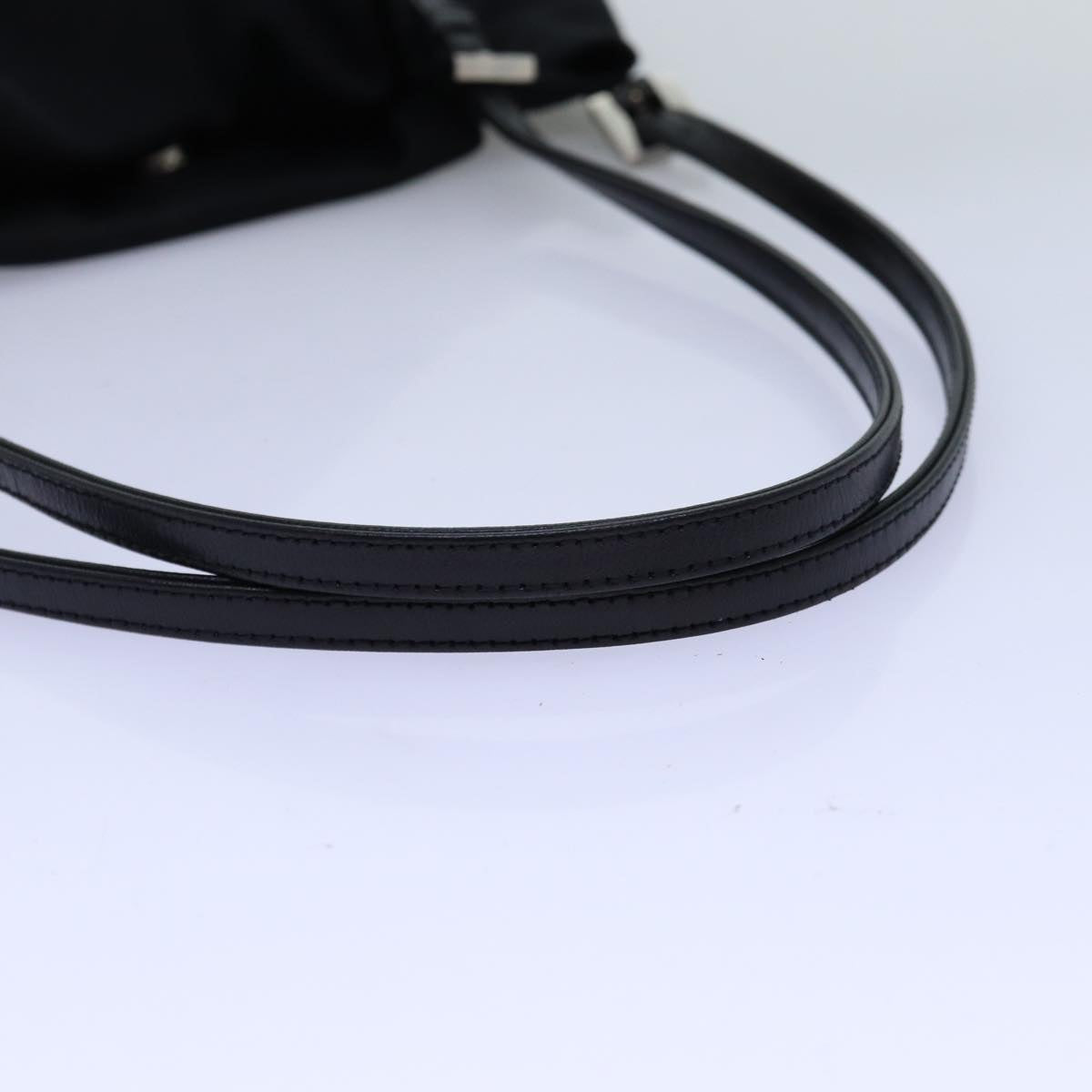 FENDI Shoulder Bag Nylon Black 72108