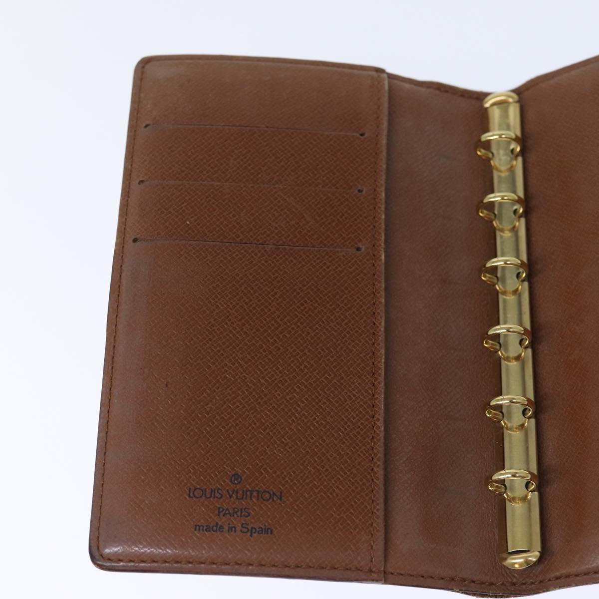 LOUIS VUITTON Monogram Agenda PM Day Planner Cover R20005 LV 72125