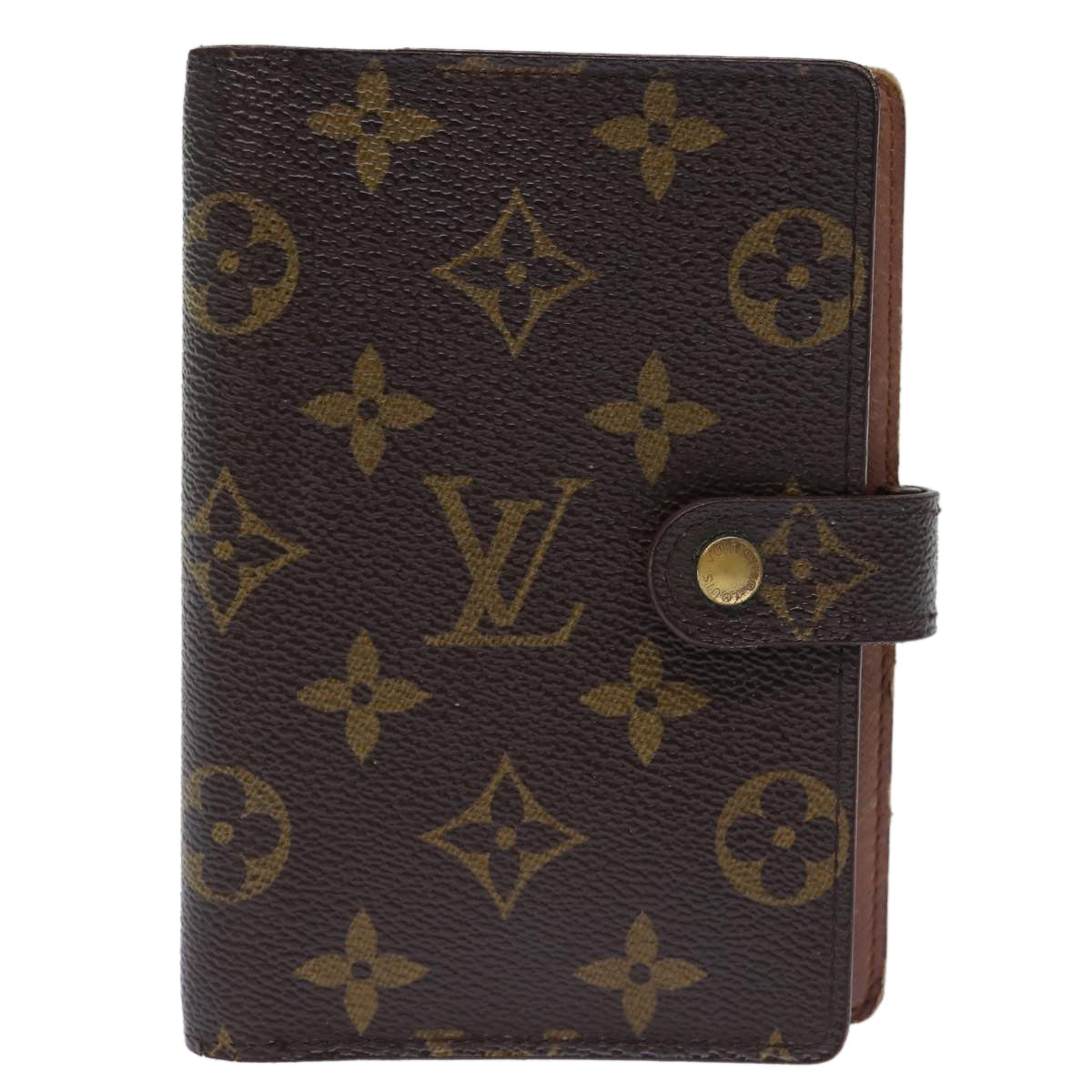 LOUIS VUITTON Monogram Agenda PM Day Planner Cover R20005 LV 72125