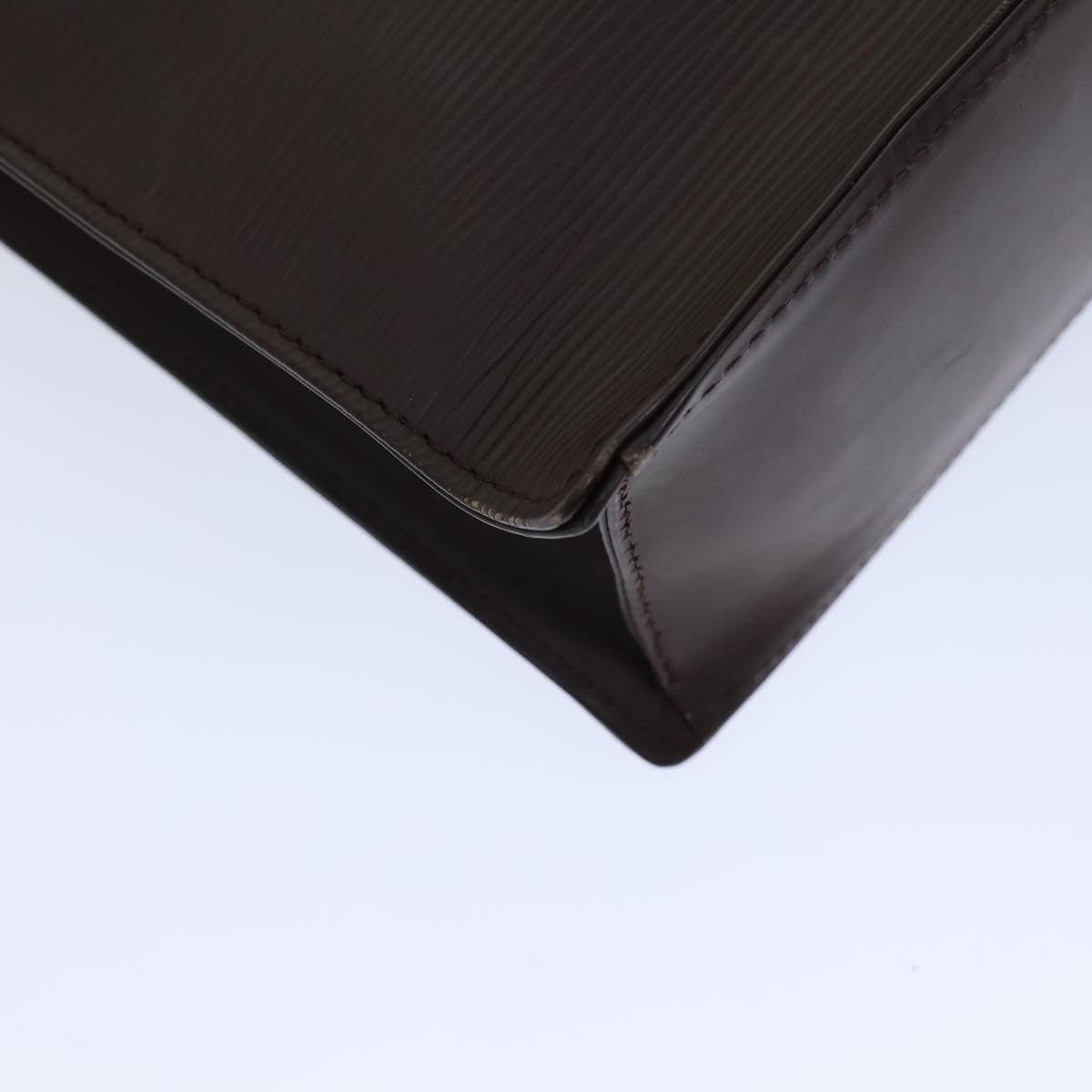 LOUIS VUITTON Epi Sac Plat Hand Bag Mocha Brown M5908D LV 72177
