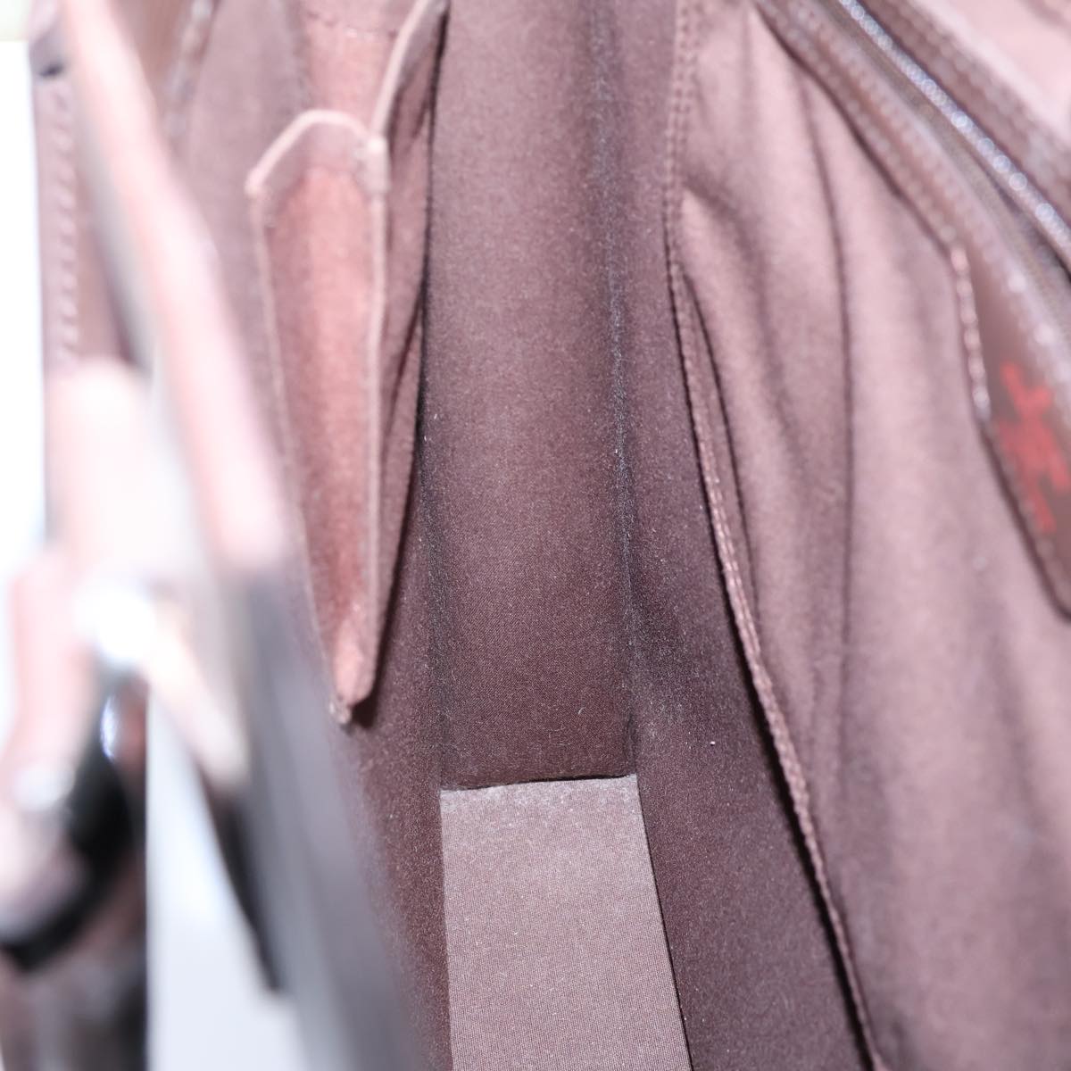 LOUIS VUITTON Epi Sac Plat Hand Bag Mocha Brown M5908D LV 72177
