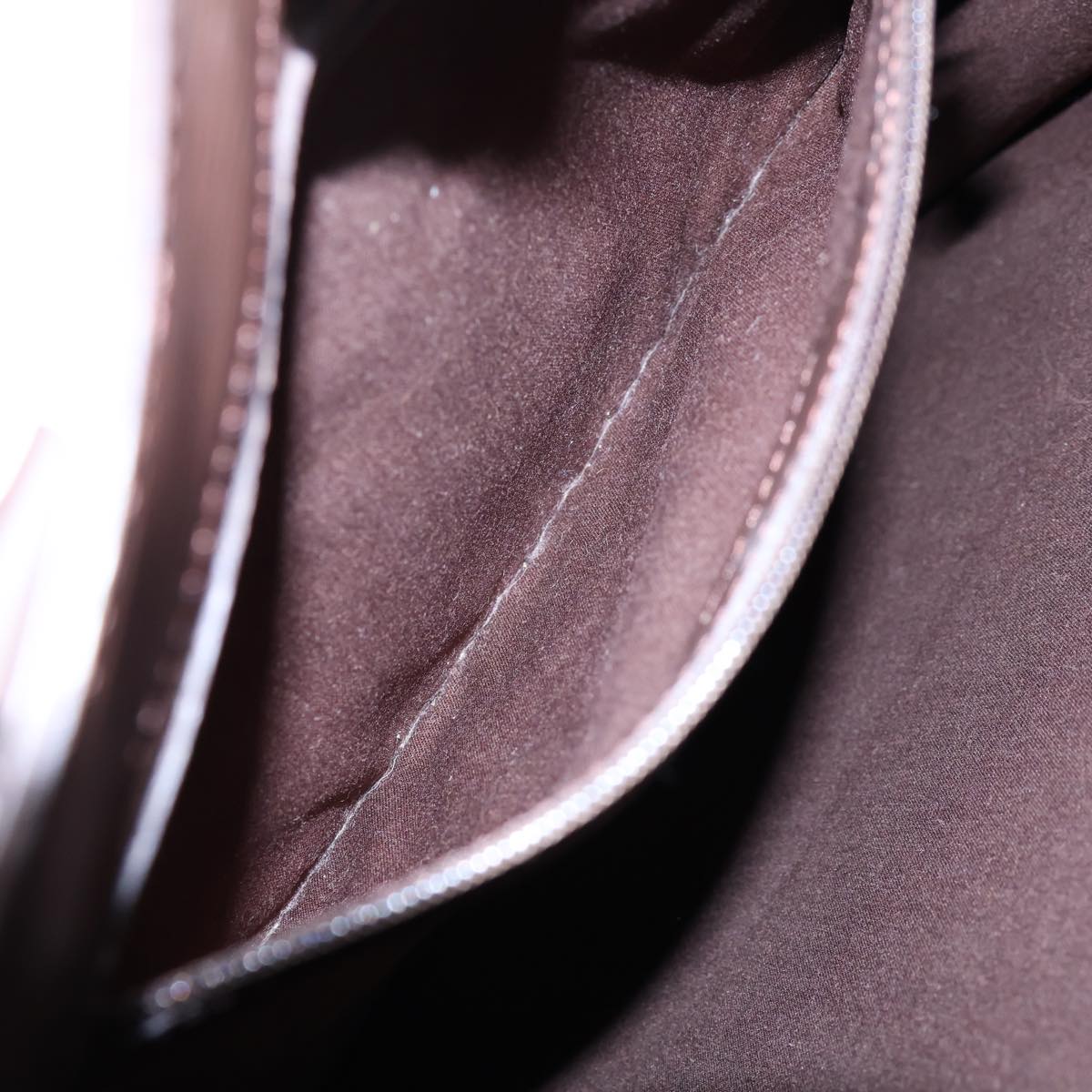 LOUIS VUITTON Epi Sac Plat Hand Bag Mocha Brown M5908D LV 72177
