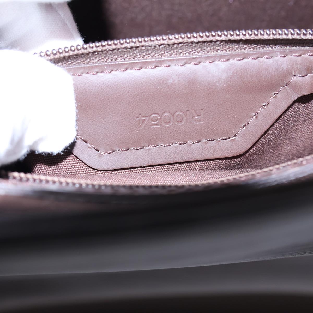 LOUIS VUITTON Epi Sac Plat Hand Bag Mocha Brown M5908D LV 72177