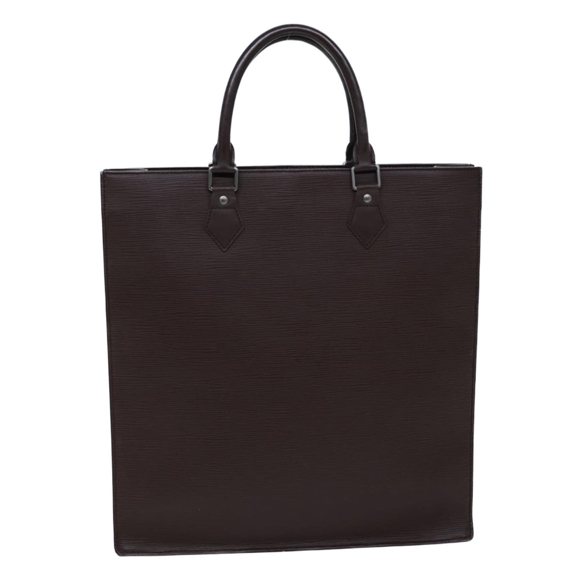 LOUIS VUITTON Epi Sac Plat Hand Bag Mocha Brown M5908D LV 72177