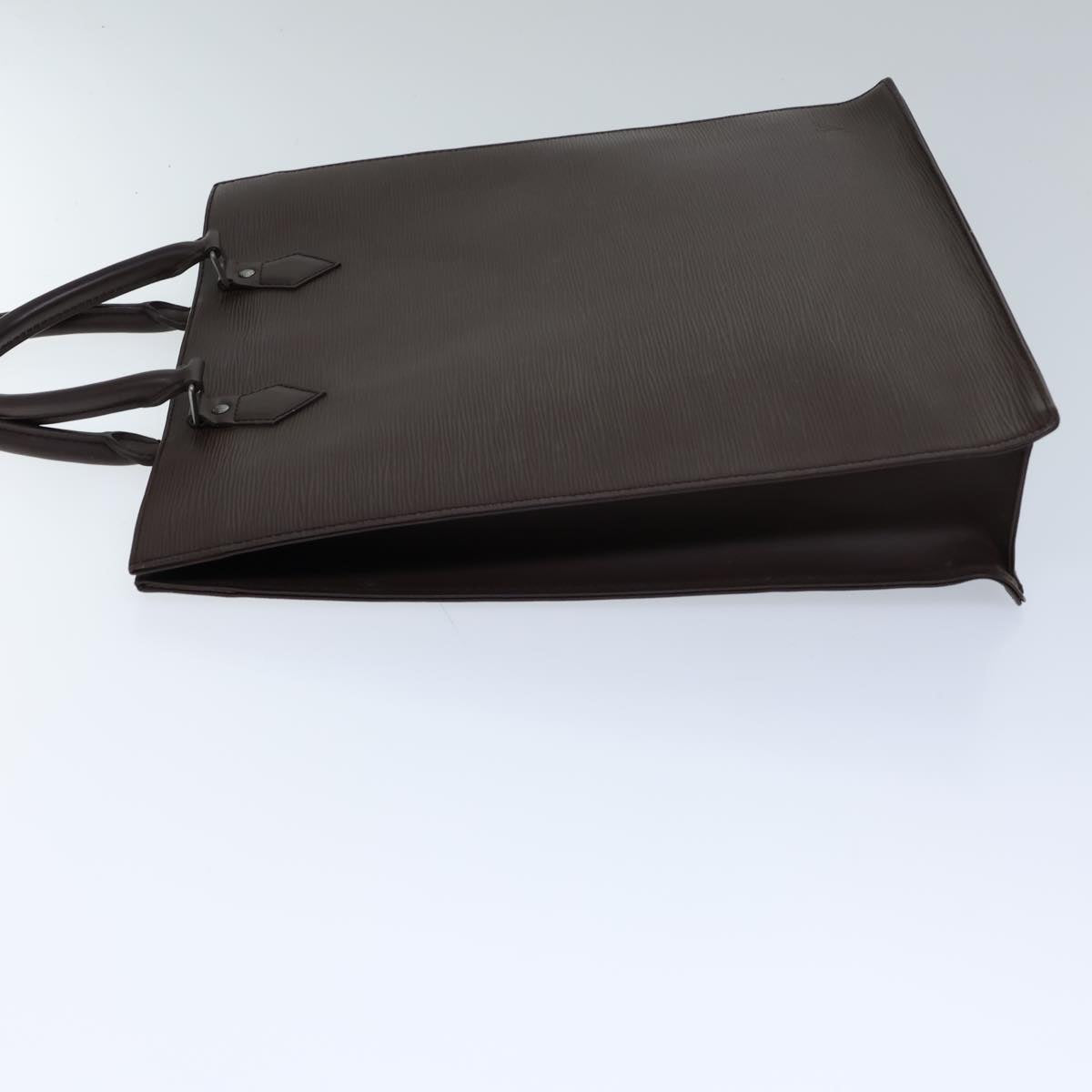 LOUIS VUITTON Epi Sac Plat Hand Bag Mocha Brown M5908D LV 72177