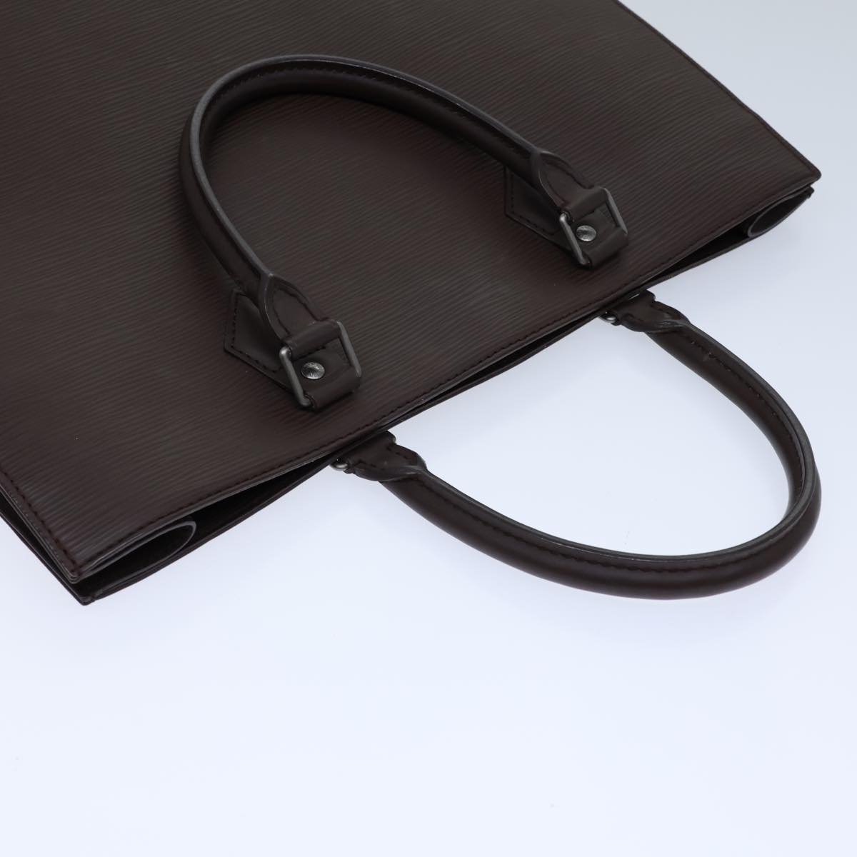 LOUIS VUITTON Epi Sac Plat Hand Bag Mocha Brown M5908D LV 72177