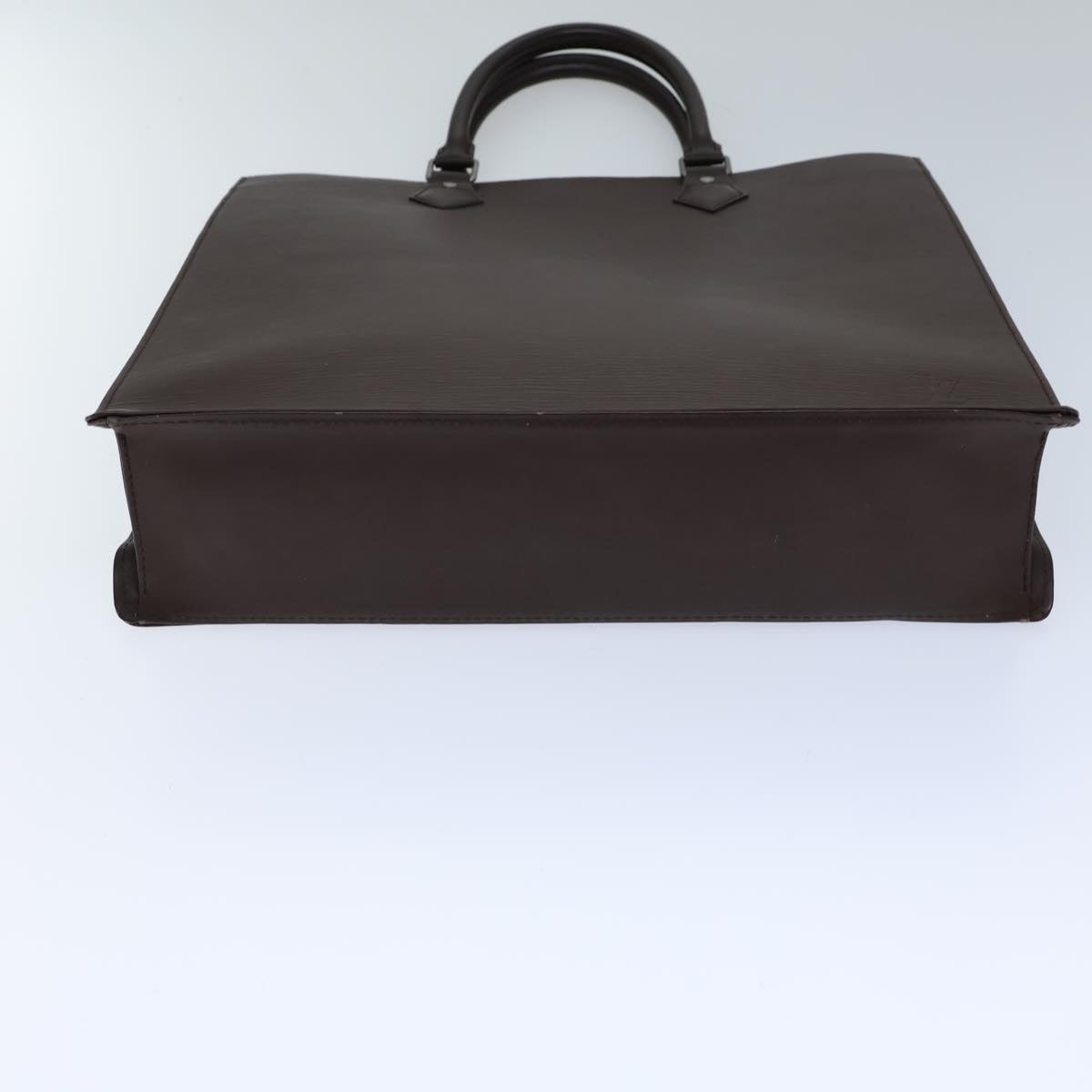 LOUIS VUITTON Epi Sac Plat Hand Bag Mocha Brown M5908D LV 72177