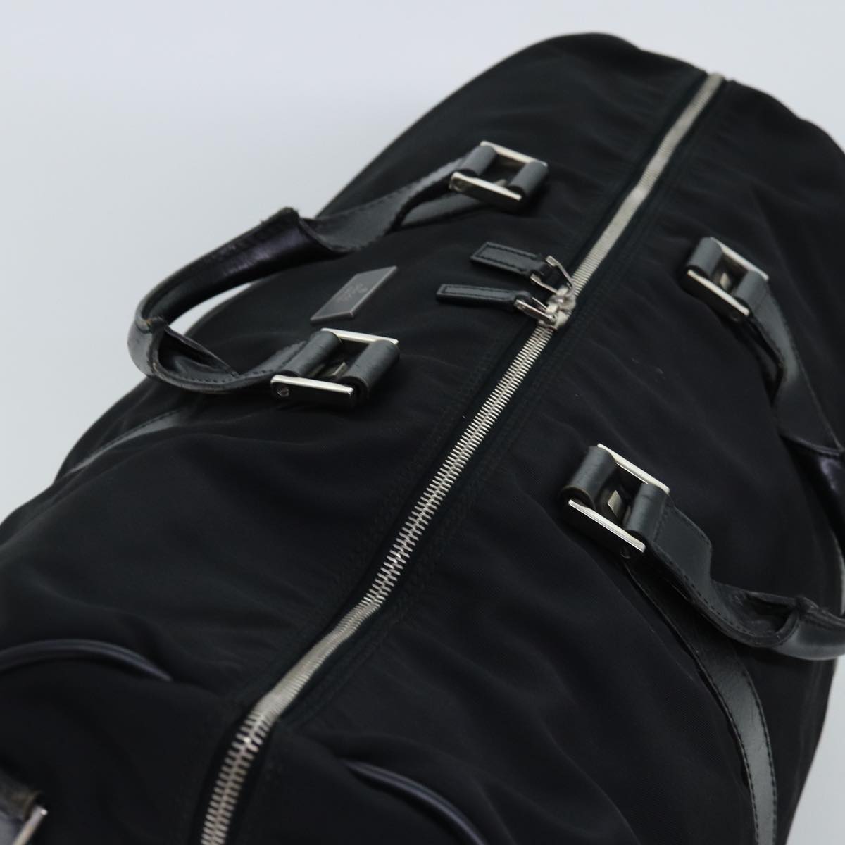 GUCCI Boston Bag Nylon 2way Black 012 0399 2123 72179
