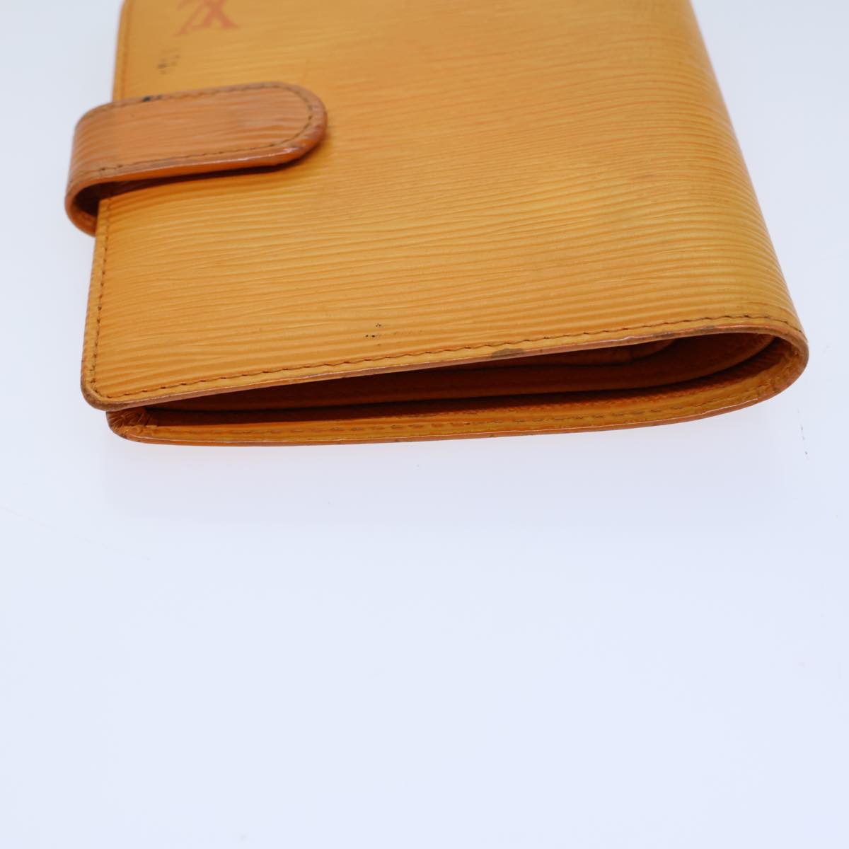 LOUIS VUITTON Epi Porte Billets Compact Bifold Wallet Mandarin M6355H 72180