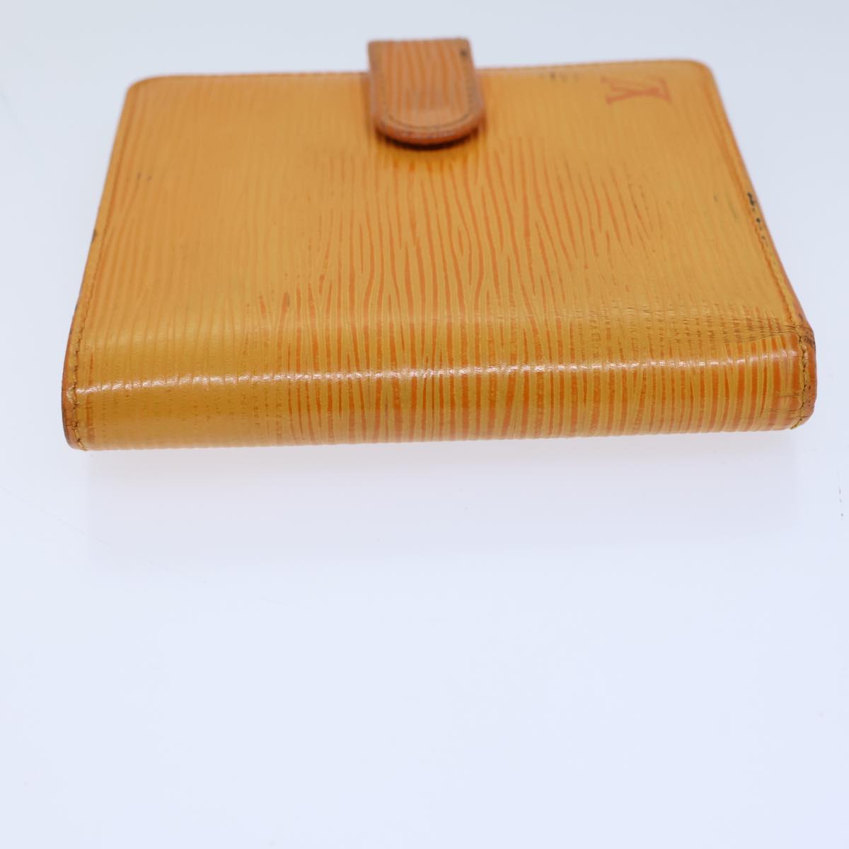 LOUIS VUITTON Epi Porte Billets Compact Bifold Wallet Mandarin M6355H 72180