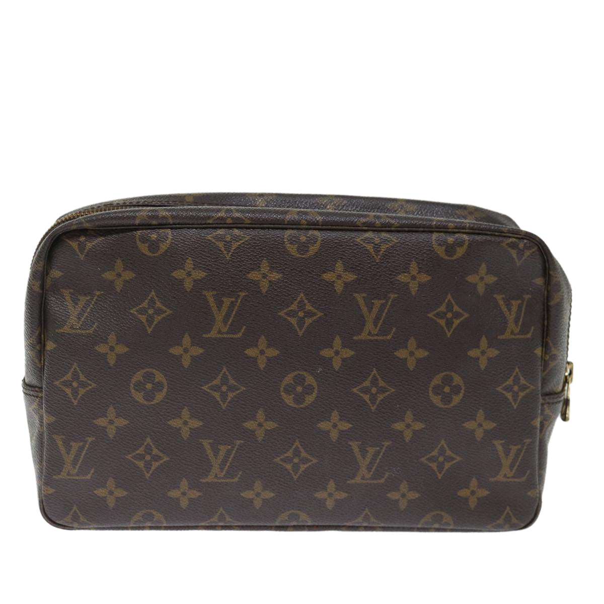 LOUIS VUITTON Monogram Trousse Toilette 28 Clutch Bag M47522 LV 72305
