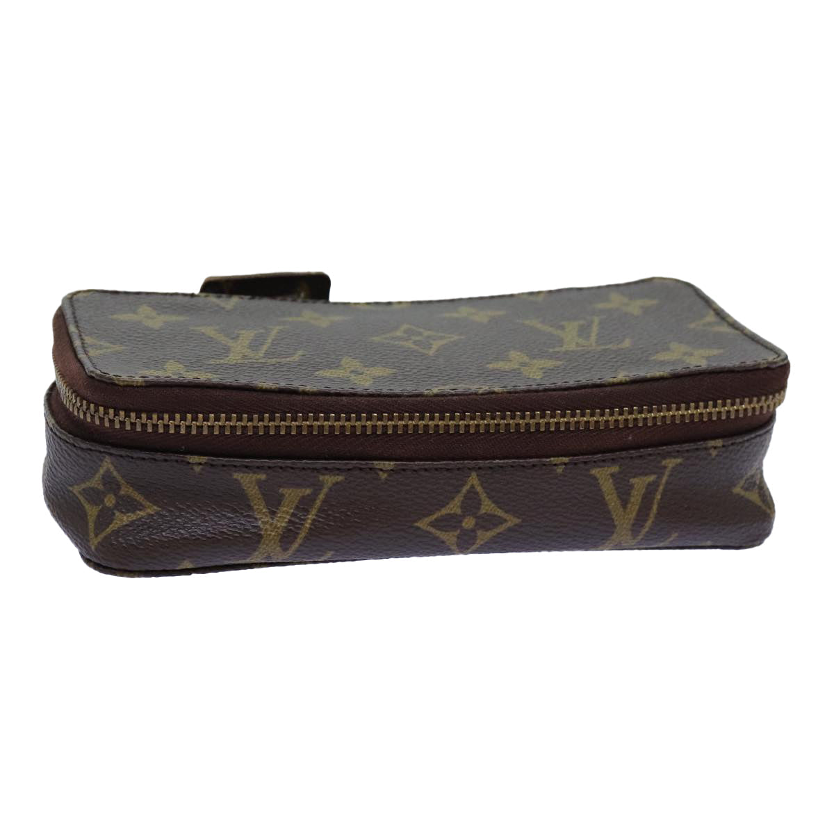 LOUIS VUITTON Monogram Poche Monte Carlo Jewelry Box M47352 LV 72310