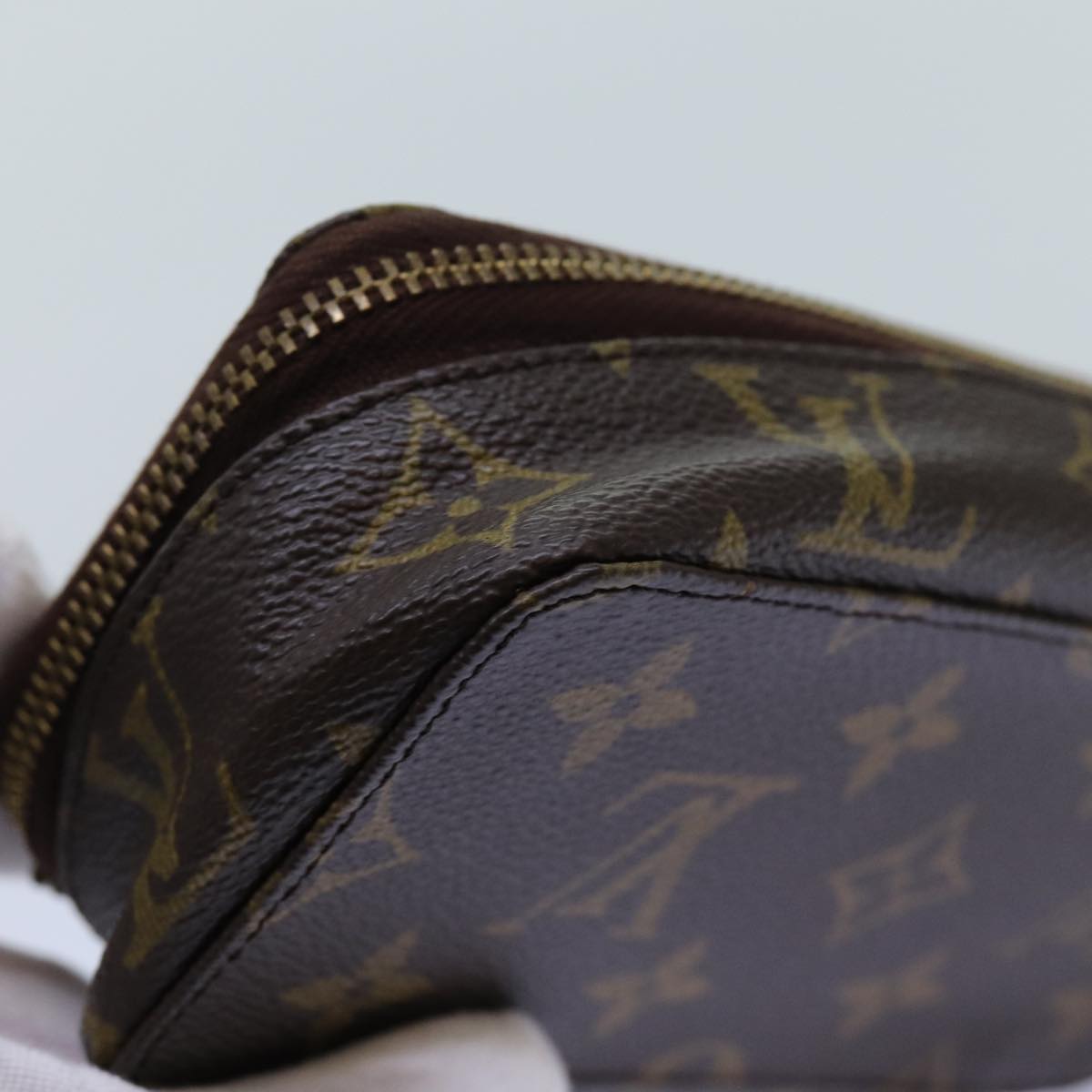 LOUIS VUITTON Monogram Poche Monte Carlo Jewelry Box M47352 LV 72310