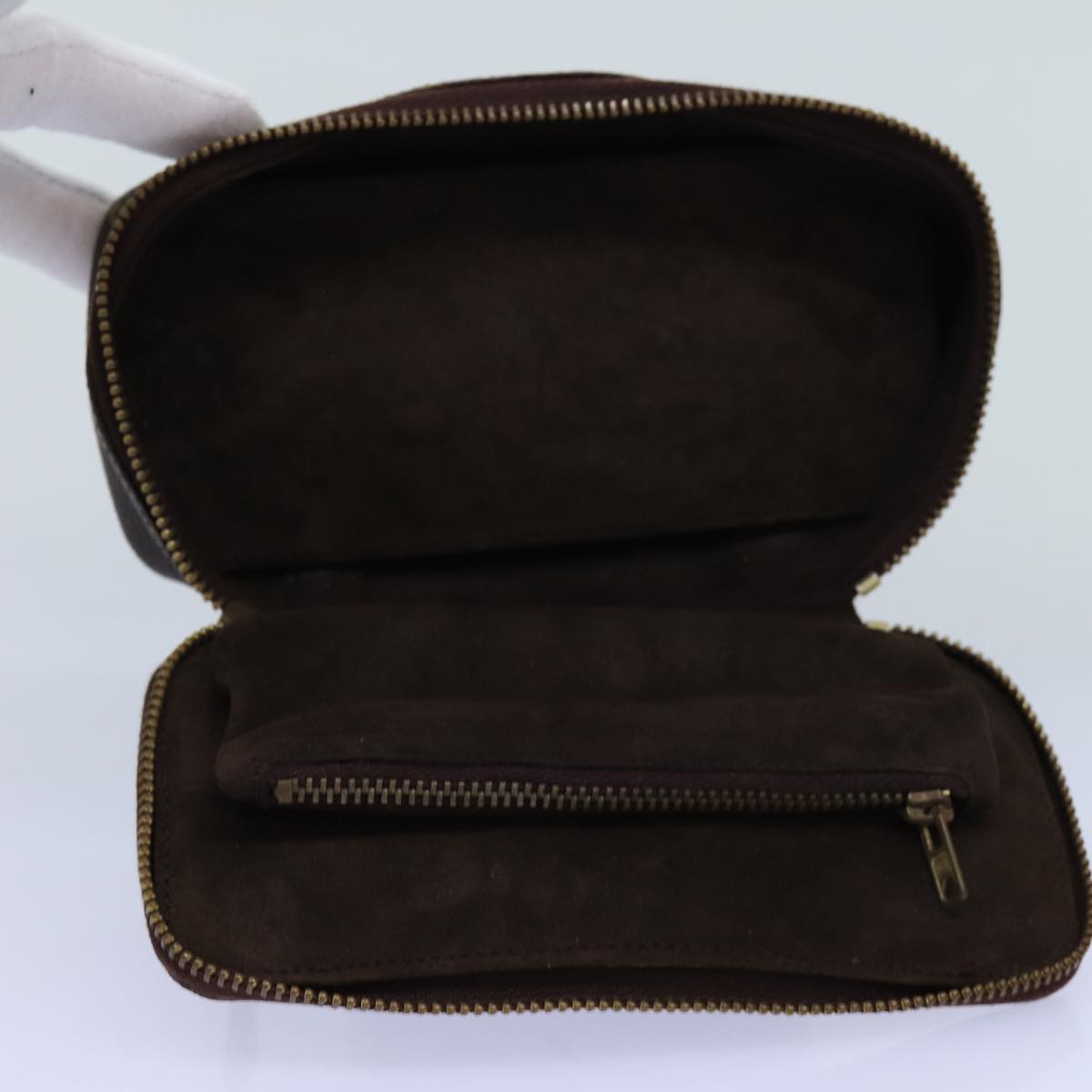 LOUIS VUITTON Monogram Poche Monte Carlo Jewelry Box M47352 LV 72310
