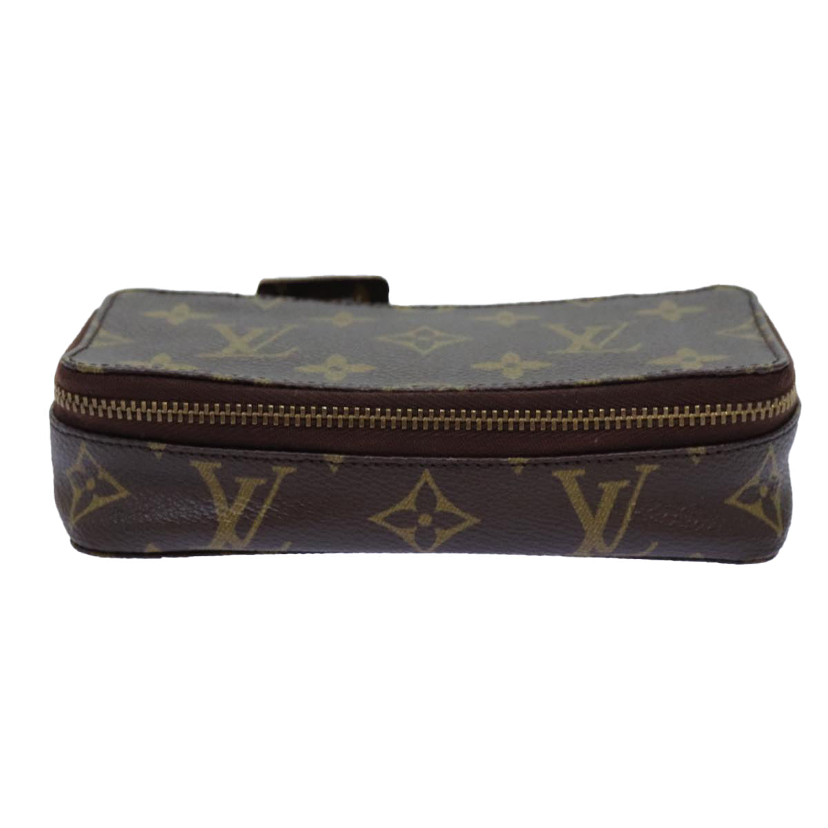 LOUIS VUITTON Monogram Poche Monte Carlo Jewelry Box M47352 LV 72310