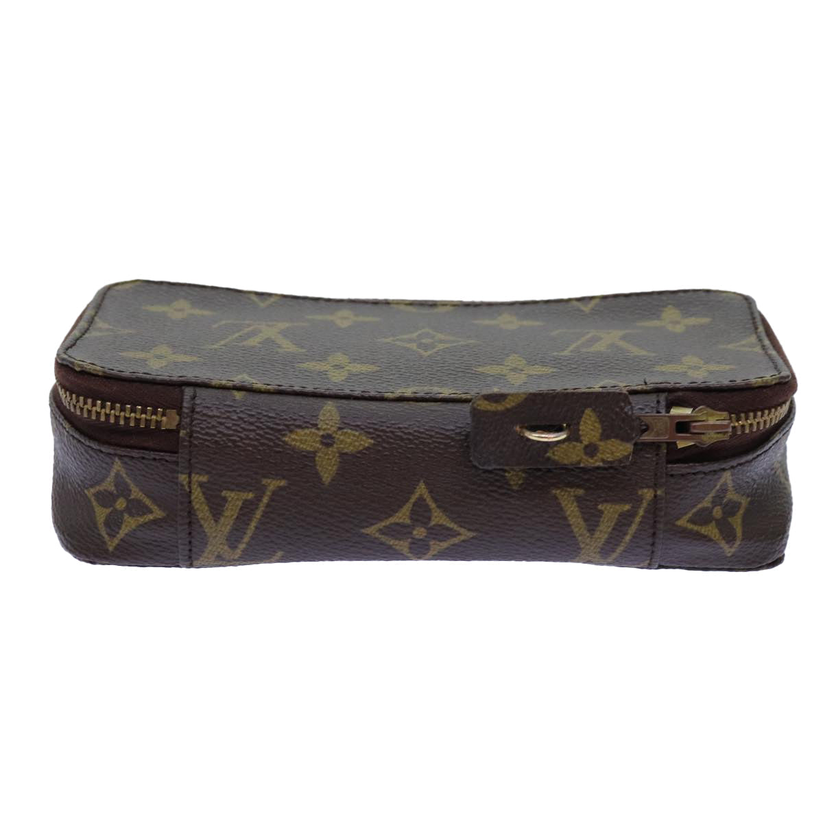 LOUIS VUITTON Monogram Poche Monte Carlo Jewelry Box M47352 LV 72310