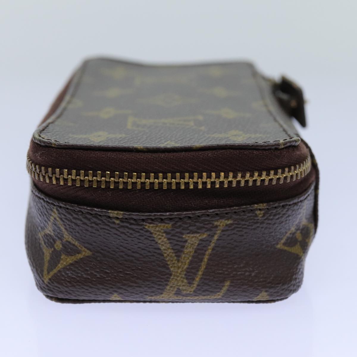 LOUIS VUITTON Monogram Poche Monte Carlo Jewelry Box M47352 LV 72310