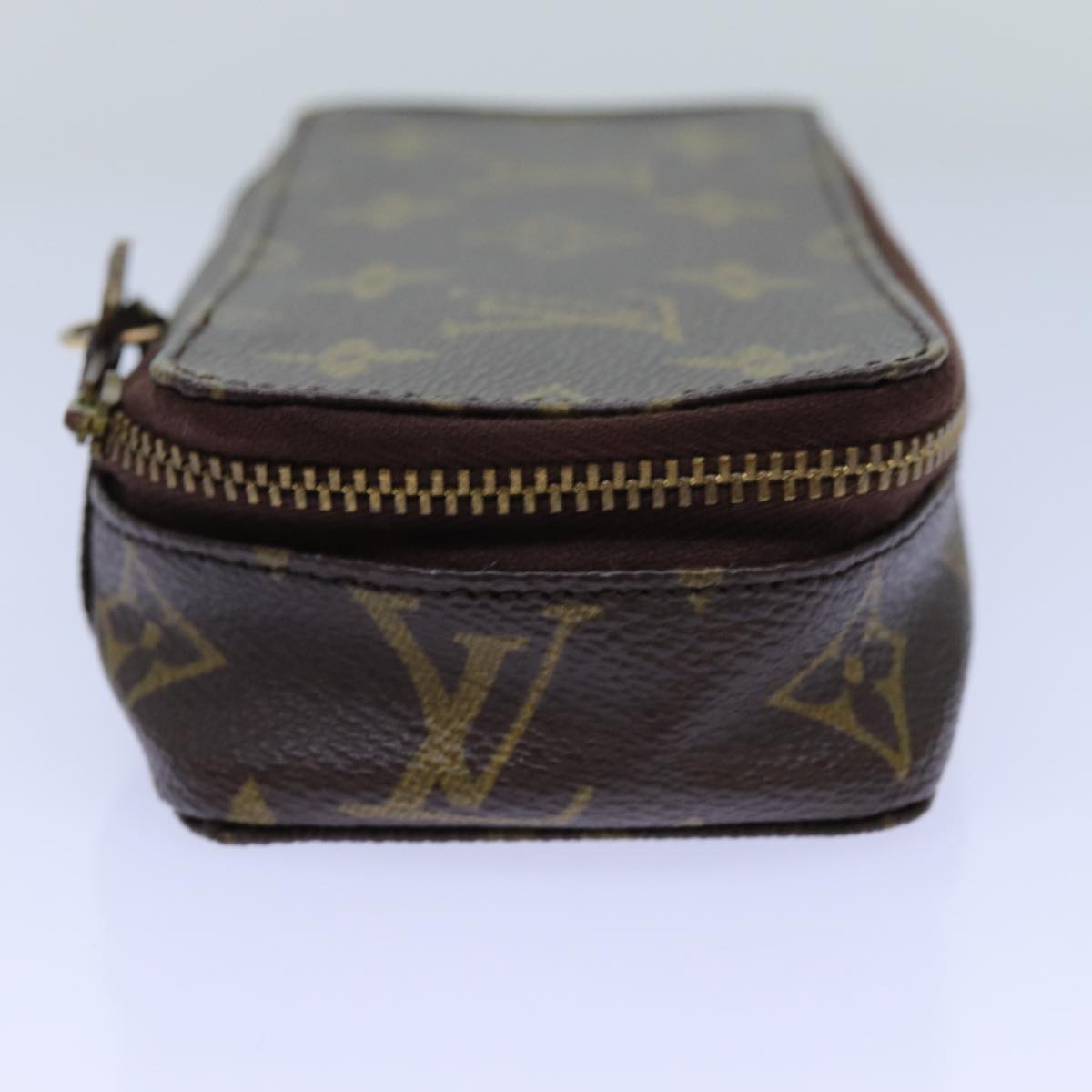 LOUIS VUITTON Monogram Poche Monte Carlo Jewelry Box M47352 LV 72310