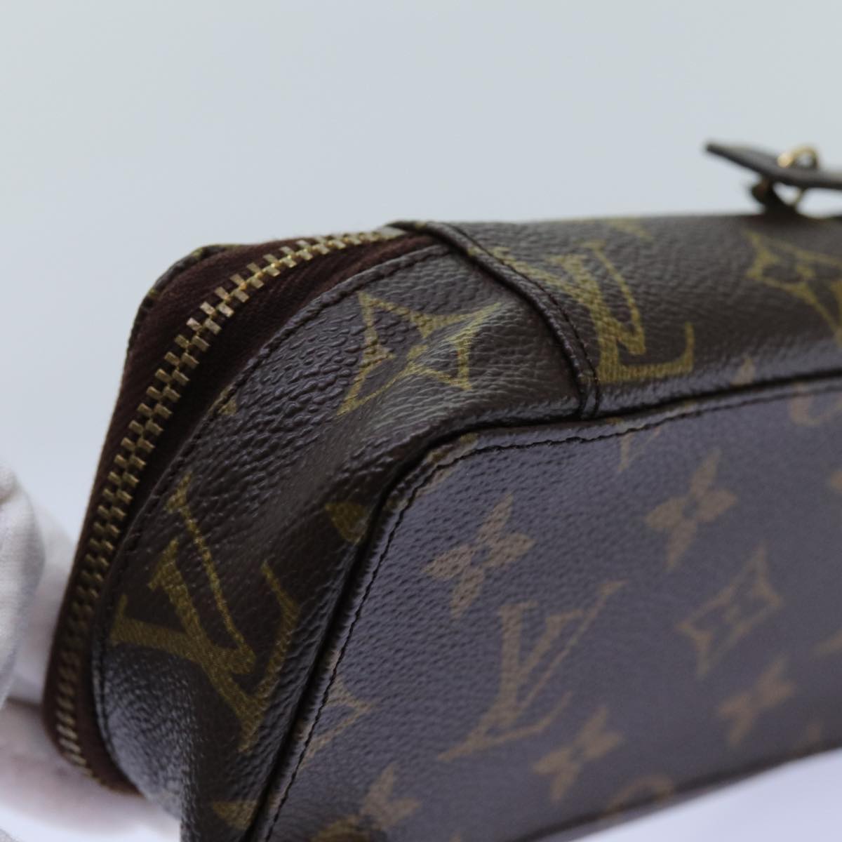 LOUIS VUITTON Monogram Poche Monte Carlo Jewelry Box M47352 LV 72310