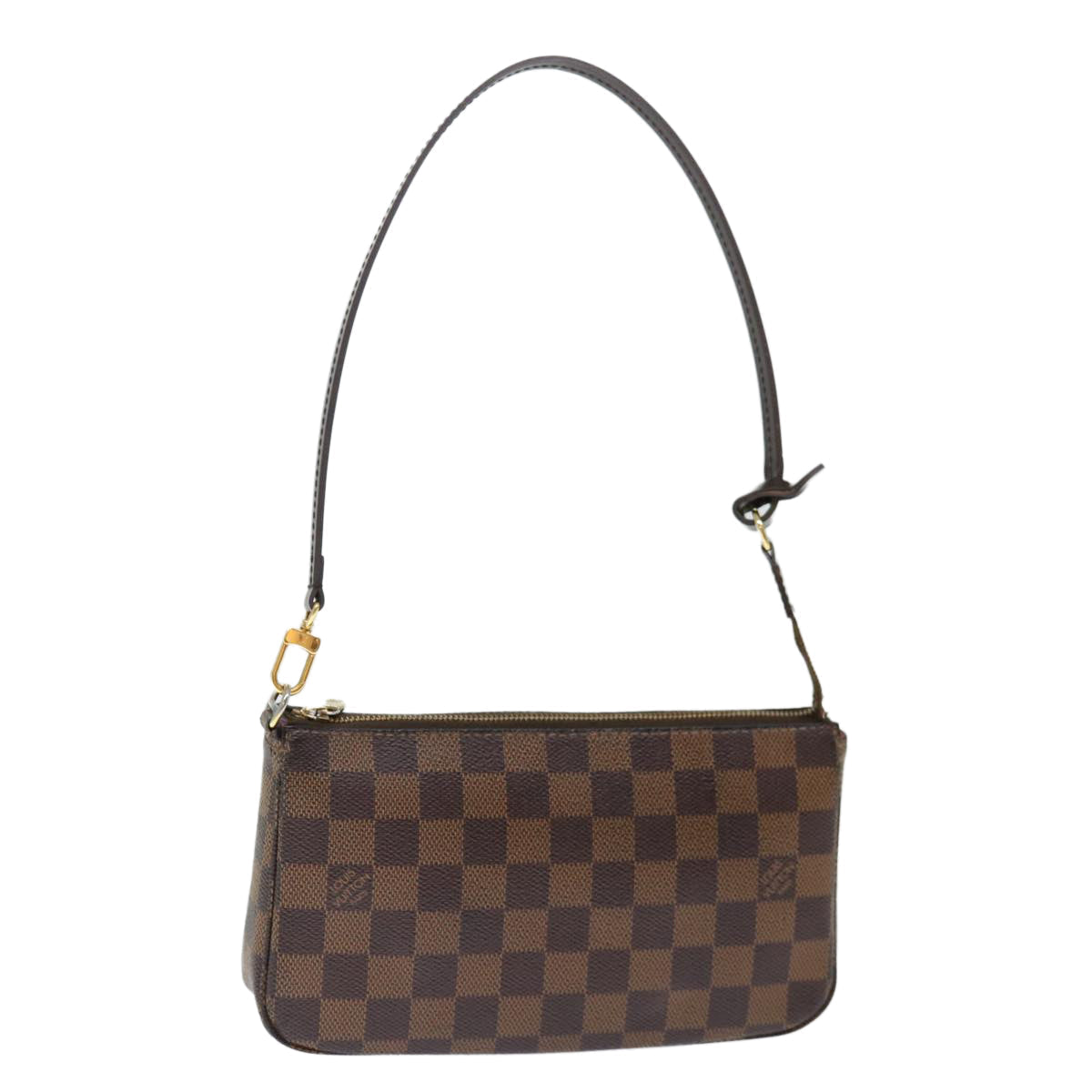 LOUIS VUITTON Damier Ebene Pochette Pouch New Model N41206 LV 72319
