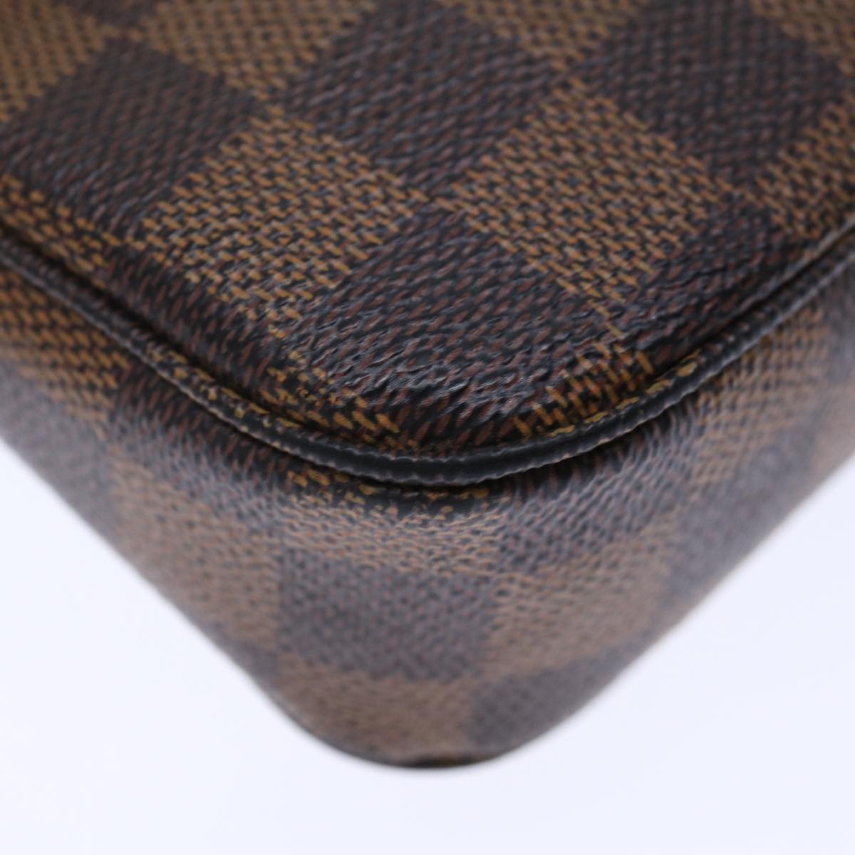 LOUIS VUITTON Damier Ebene Pochette Pouch New Model N41206 LV 72319