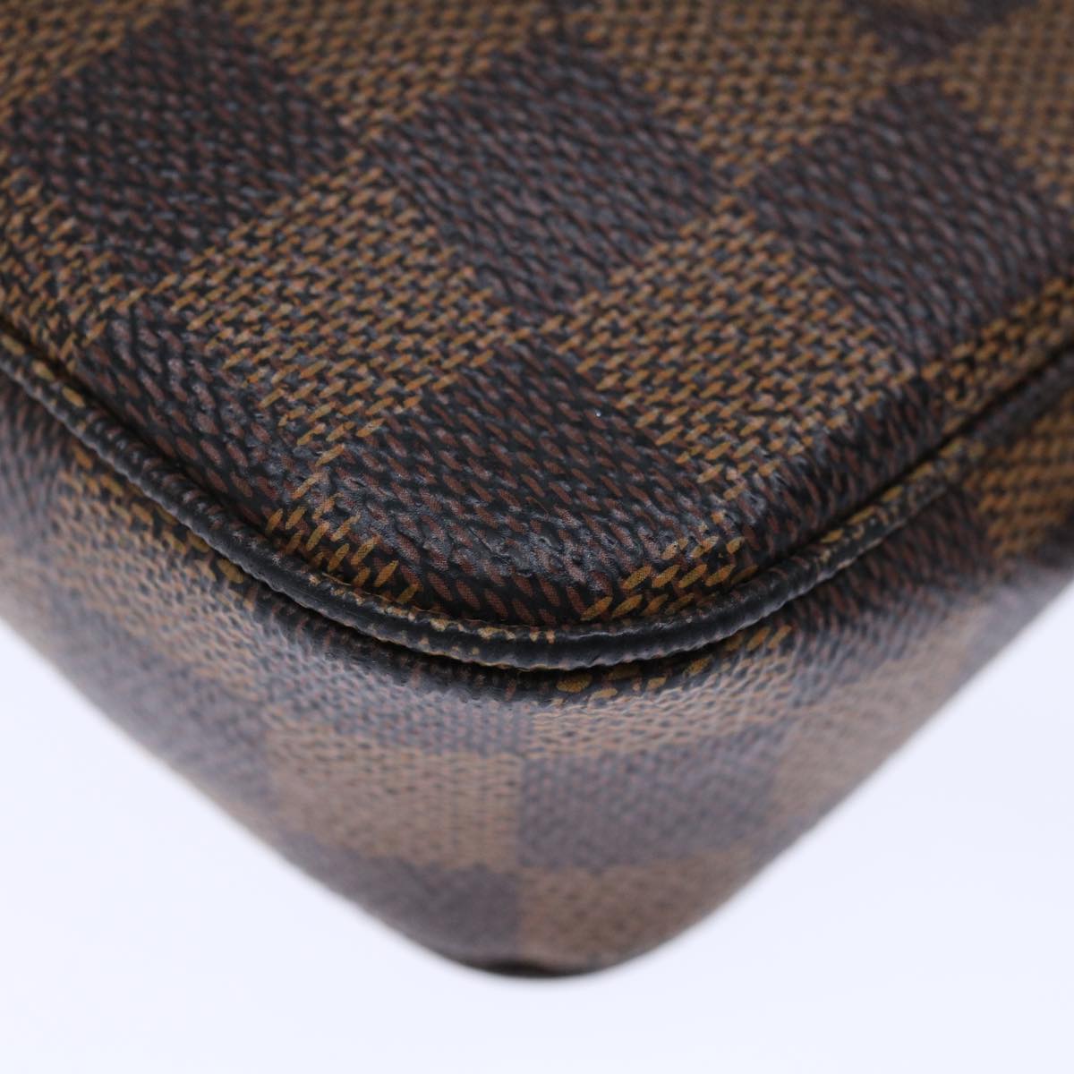 LOUIS VUITTON Damier Ebene Pochette Pouch New Model N41206 LV 72319
