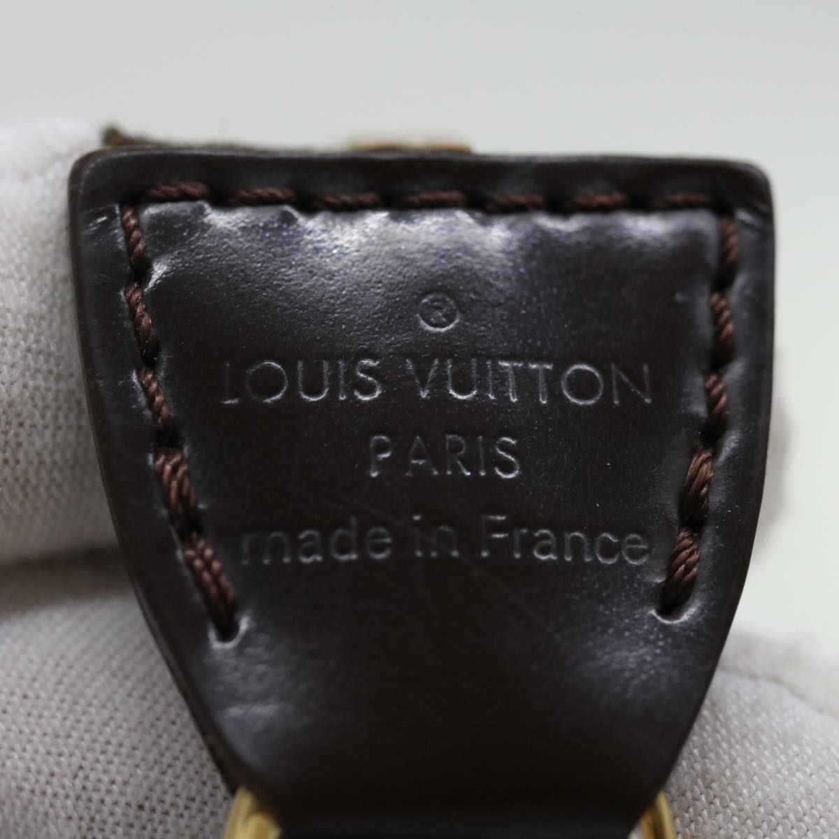 LOUIS VUITTON Damier Ebene Pochette Pouch New Model N41206 LV 72319