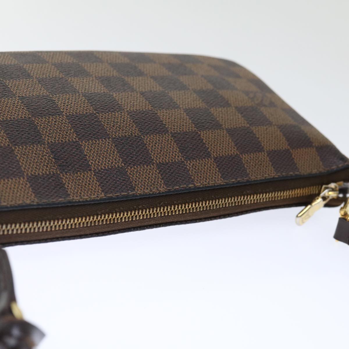 LOUIS VUITTON Damier Ebene Pochette Pouch New Model N41206 LV 72319